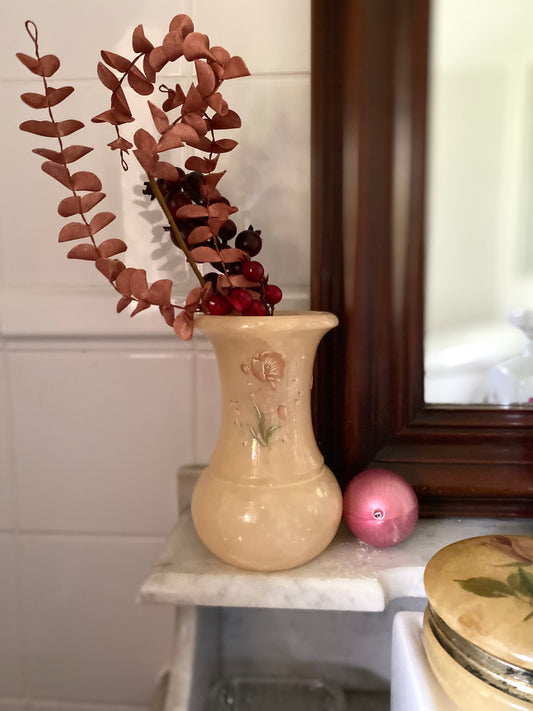 Alice/ Vase en opaline ancienne