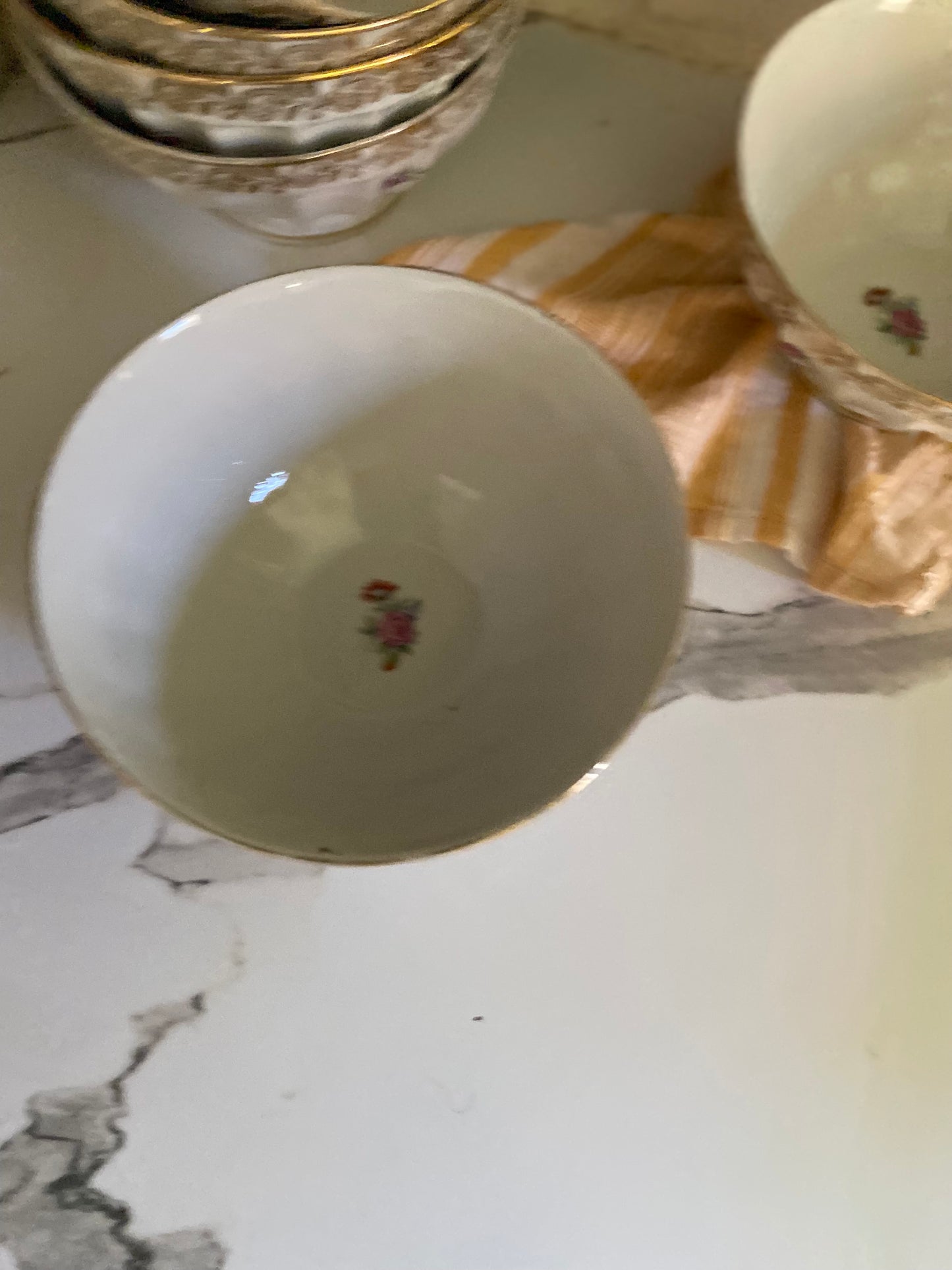 Bols – Porcelaine de Limoges fin du XIXe siècle / début du XXe siècle