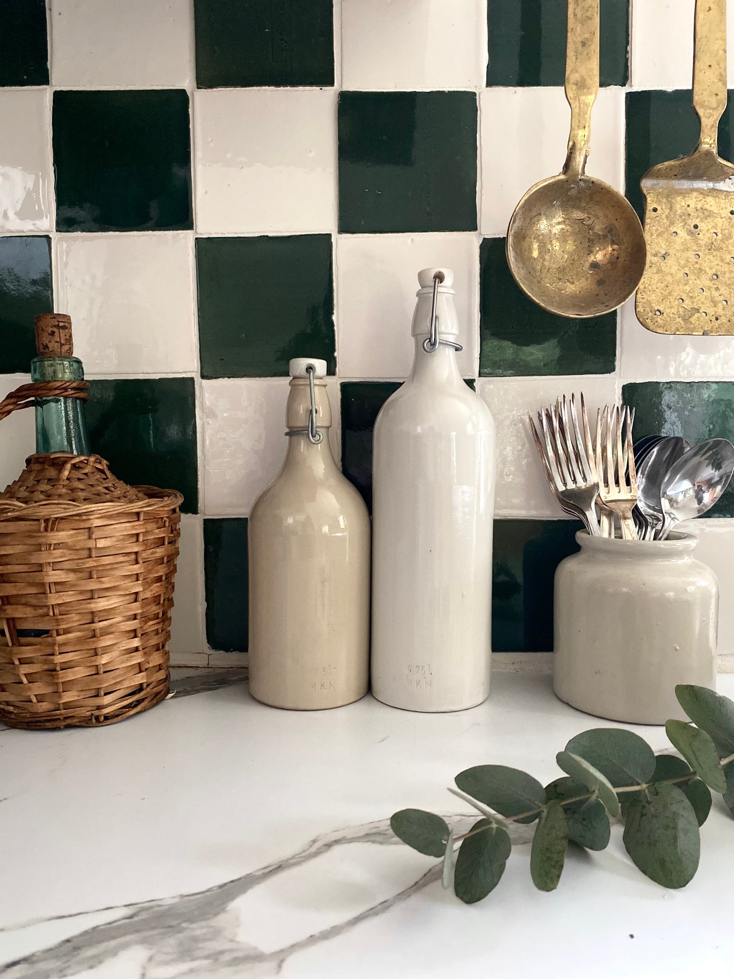 Bouteille à limonade ancienne