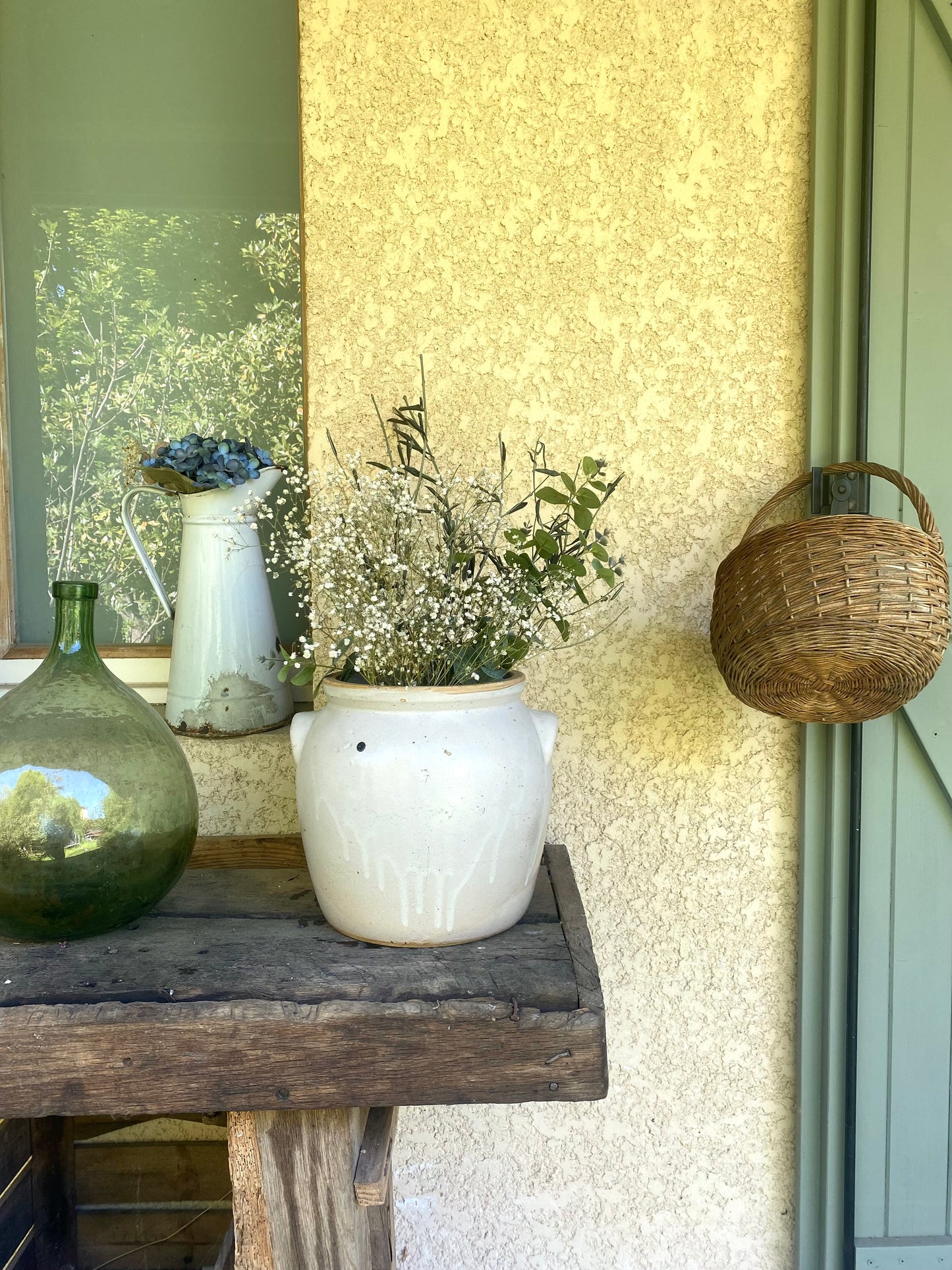 Ancien Grand Pot à Confit en Terre Cuite Vernissée – XIXe