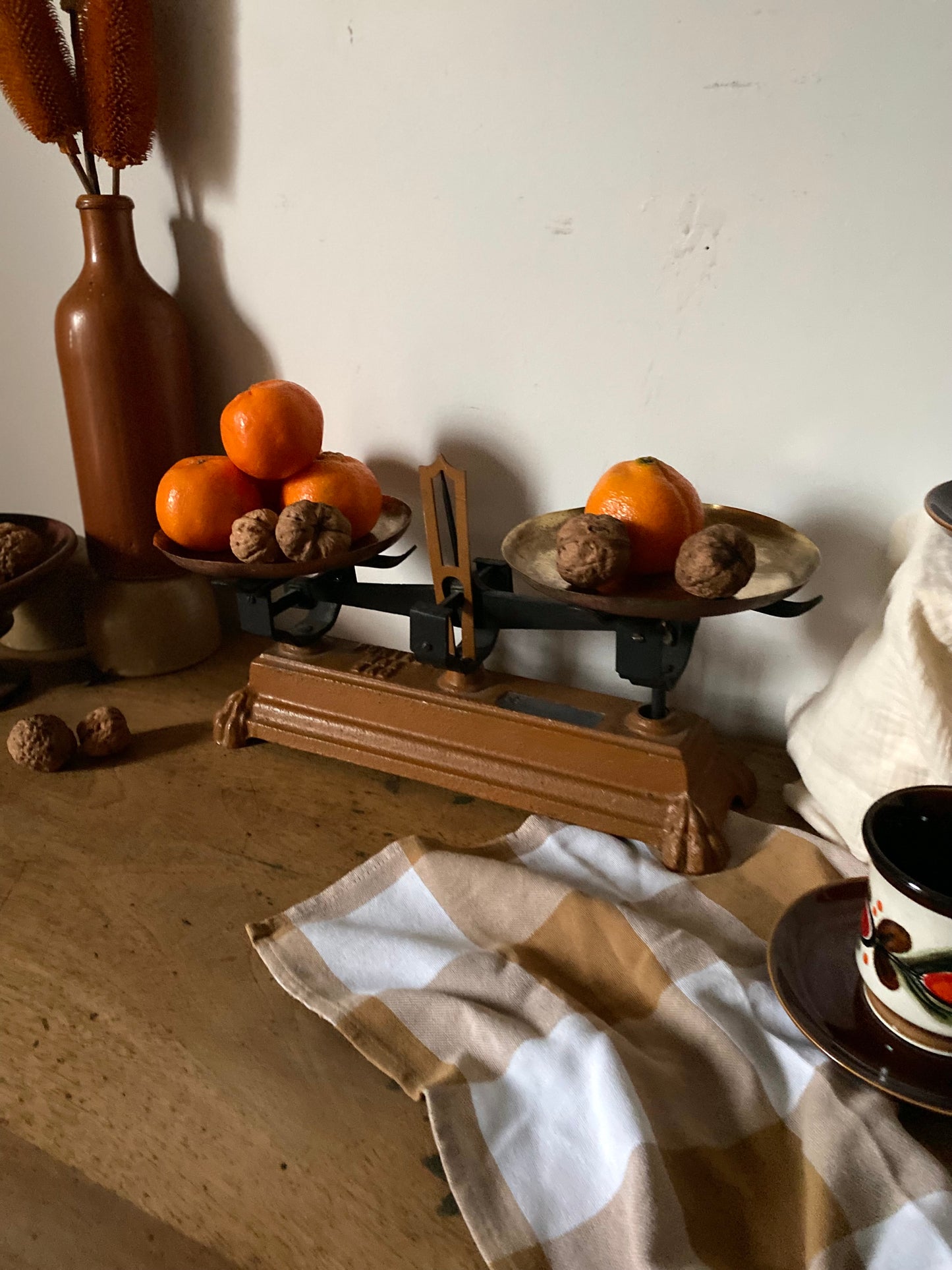 Balance de ménage française fin du XIXe / début du XXe