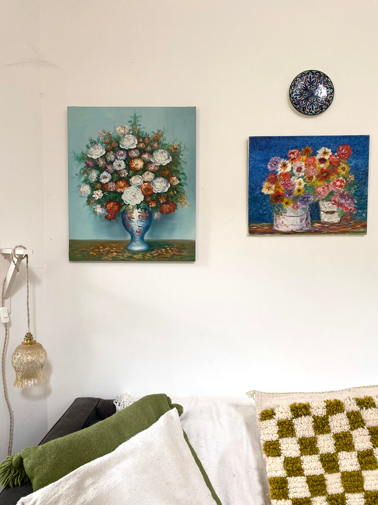 Huile sur toile vintage