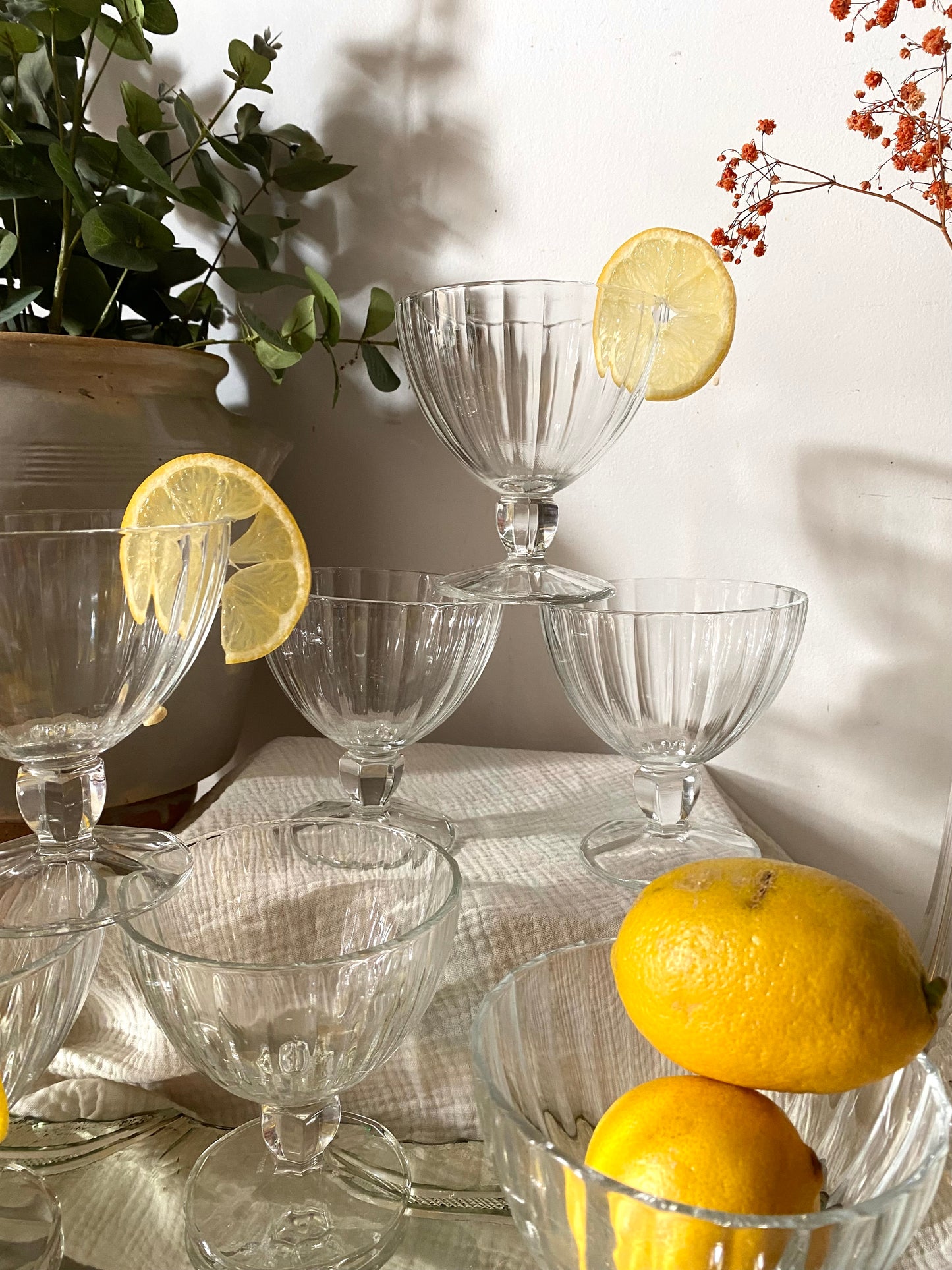 7 Coupes à glace vintage