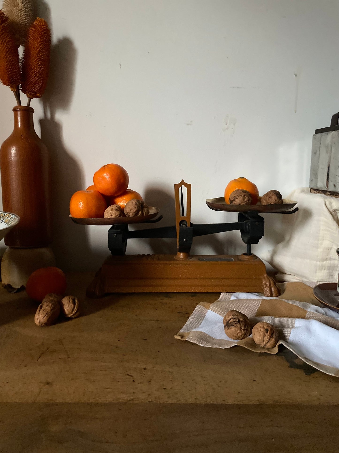 Balance de ménage française fin du XIXe / début du XXe