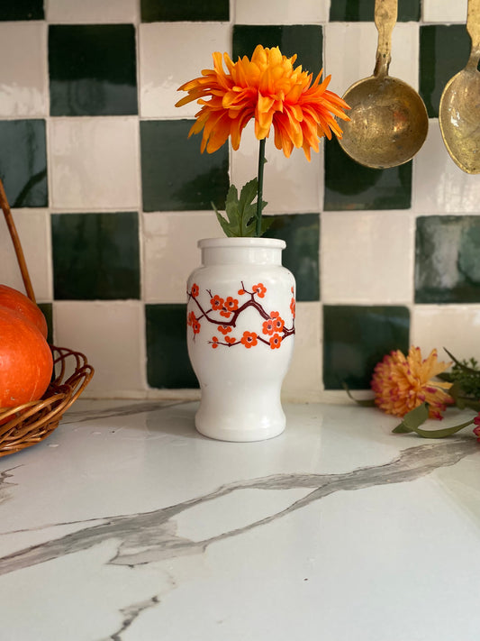 Vase en opaline vintage