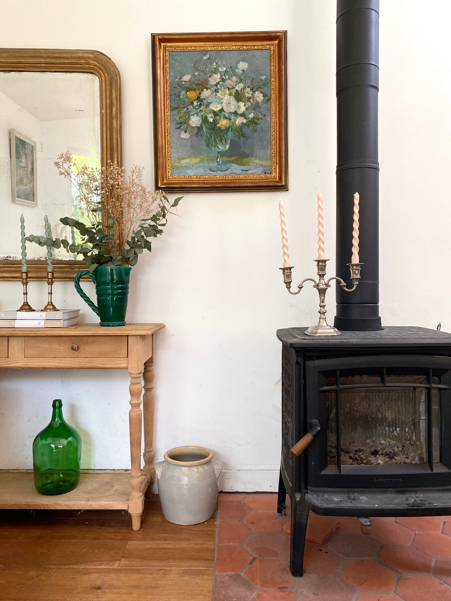 Huile sur toile "Bouquet de Fleurs" - Style Impressionniste Marcel DYF- Milieu du XXe siècle