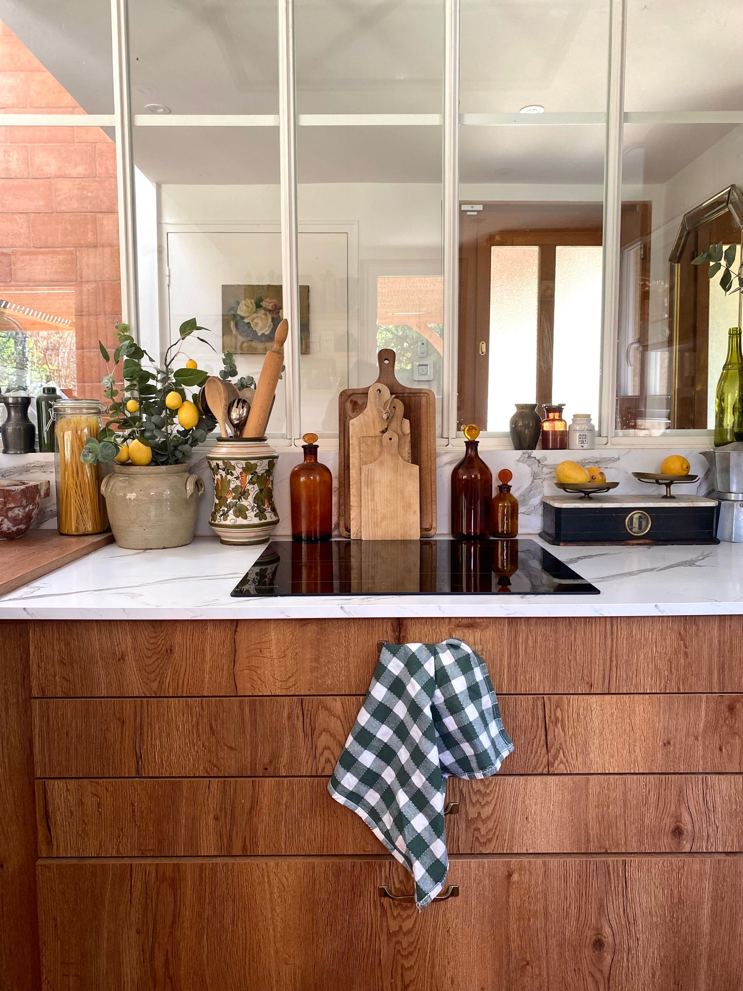 Duo de flacons d’apothicaire - 1930