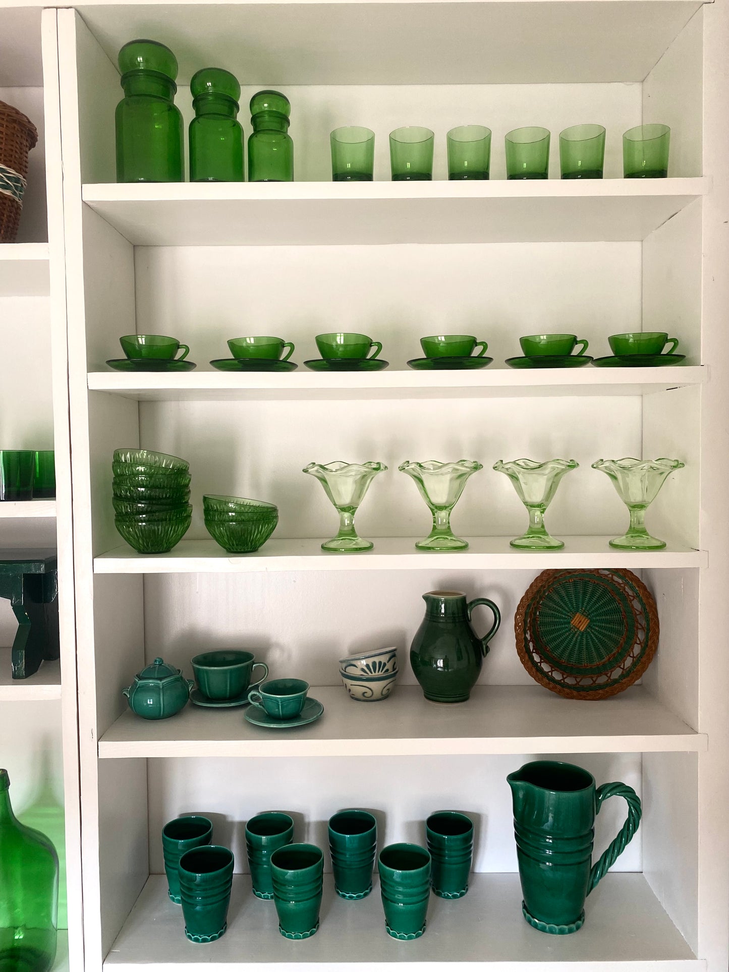 Ramequins en verre vintage