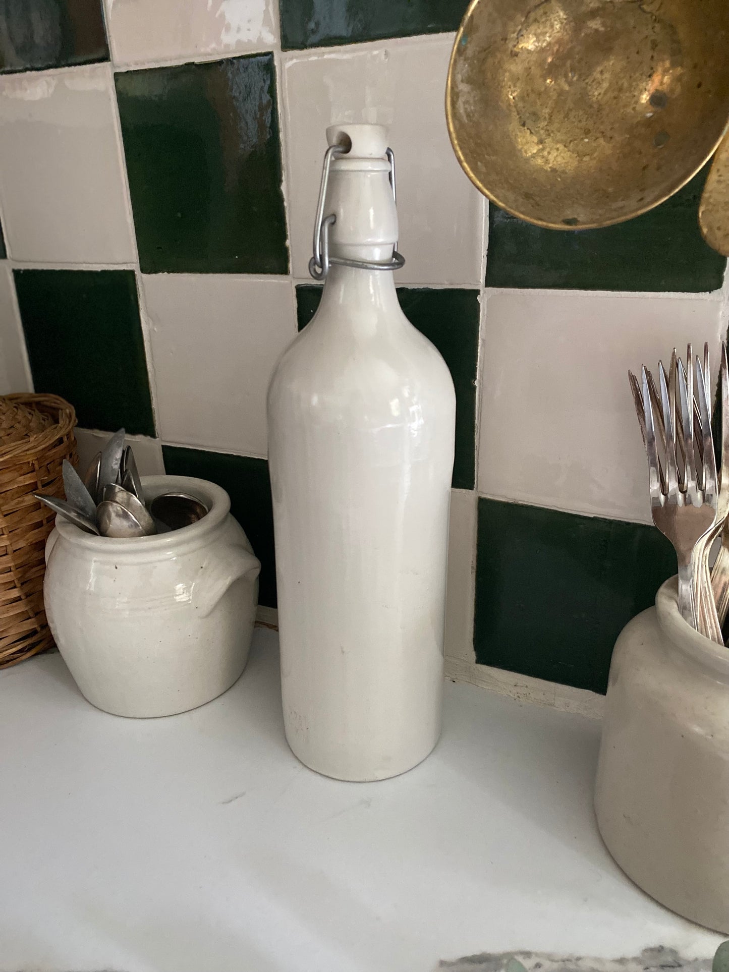 Bouteille à limonade ancienne