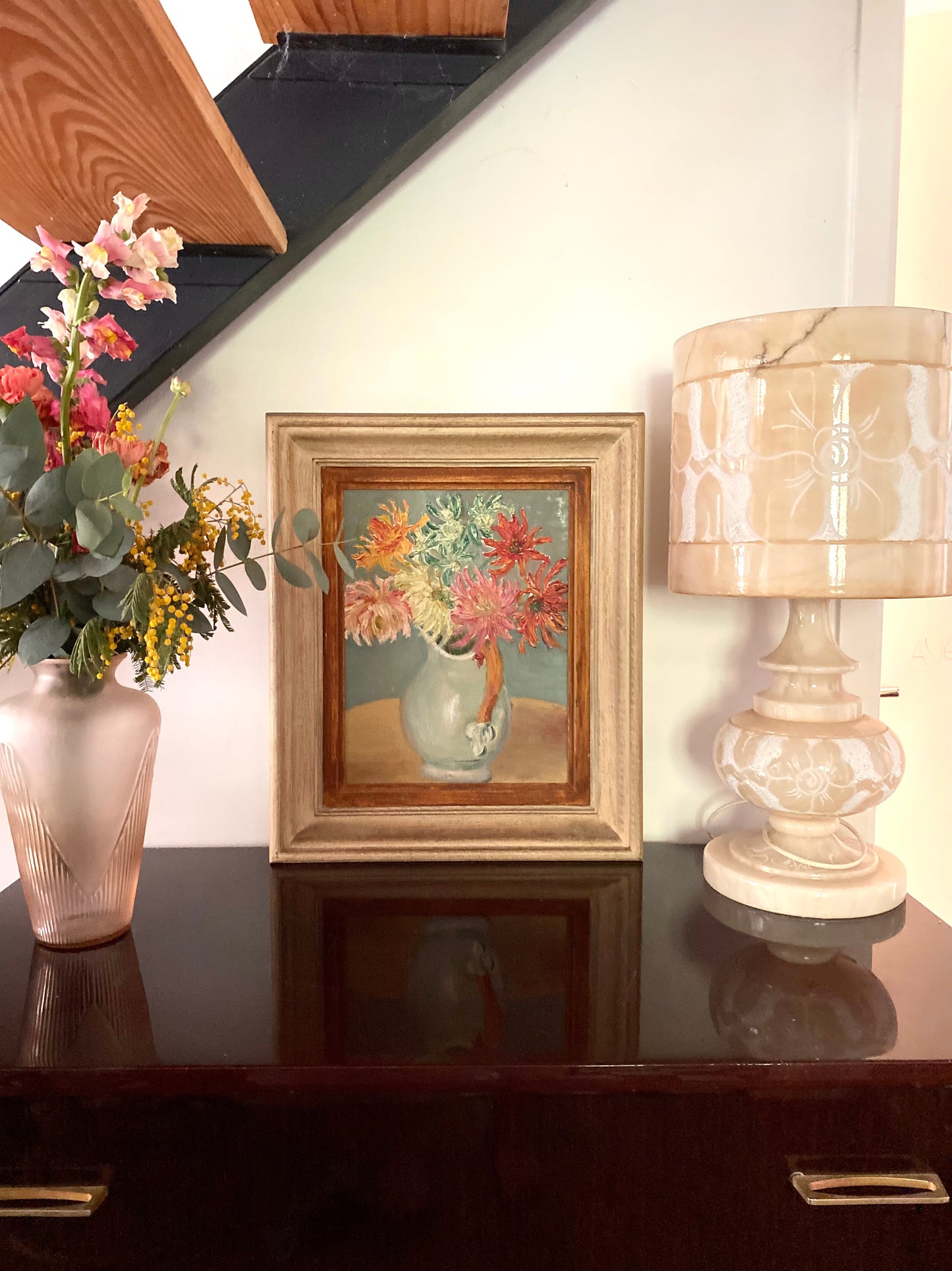 Nature Morte aux Fleurs – Huile sur Toile (1940)