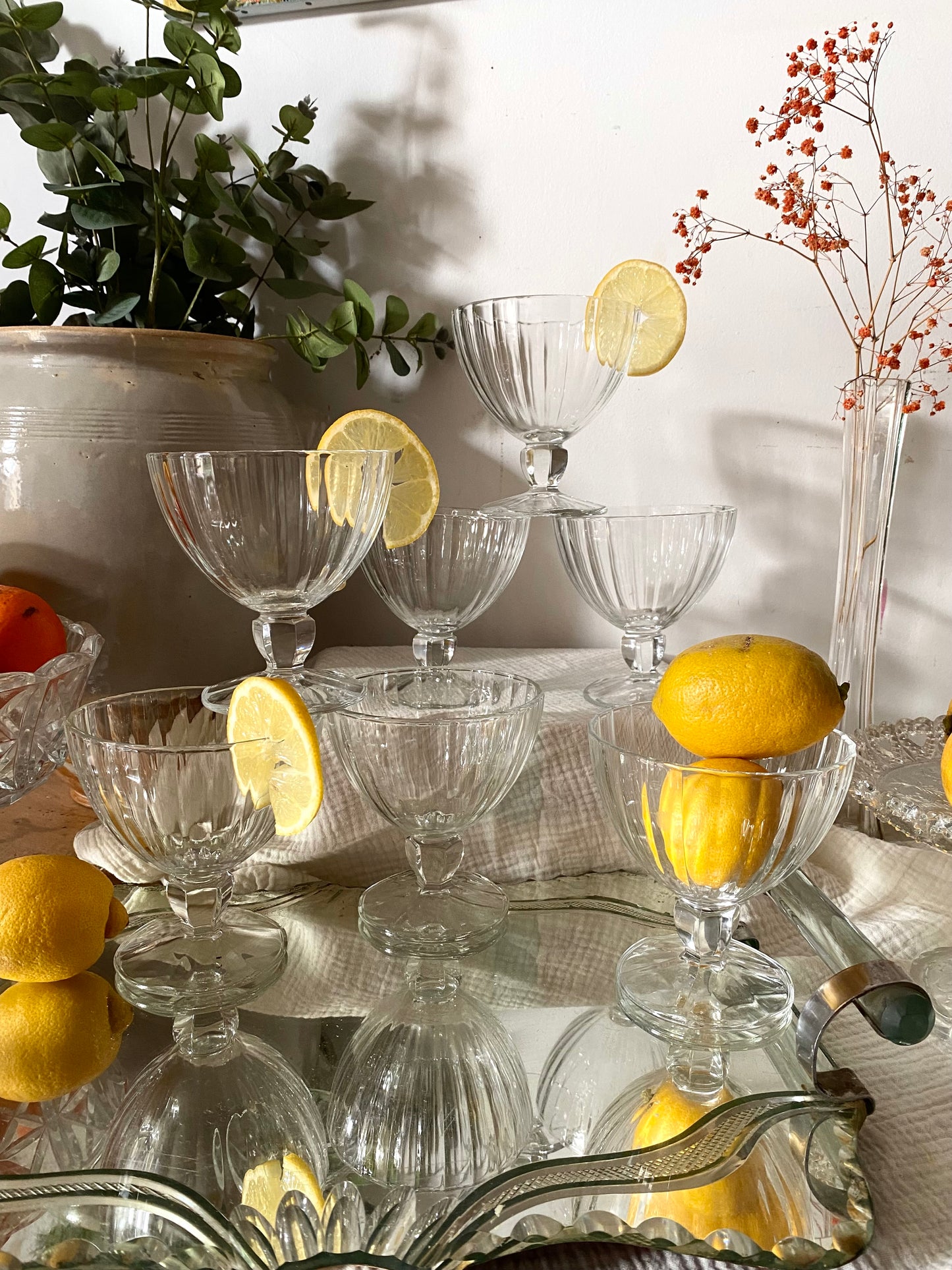 7 Coupes à glace vintage