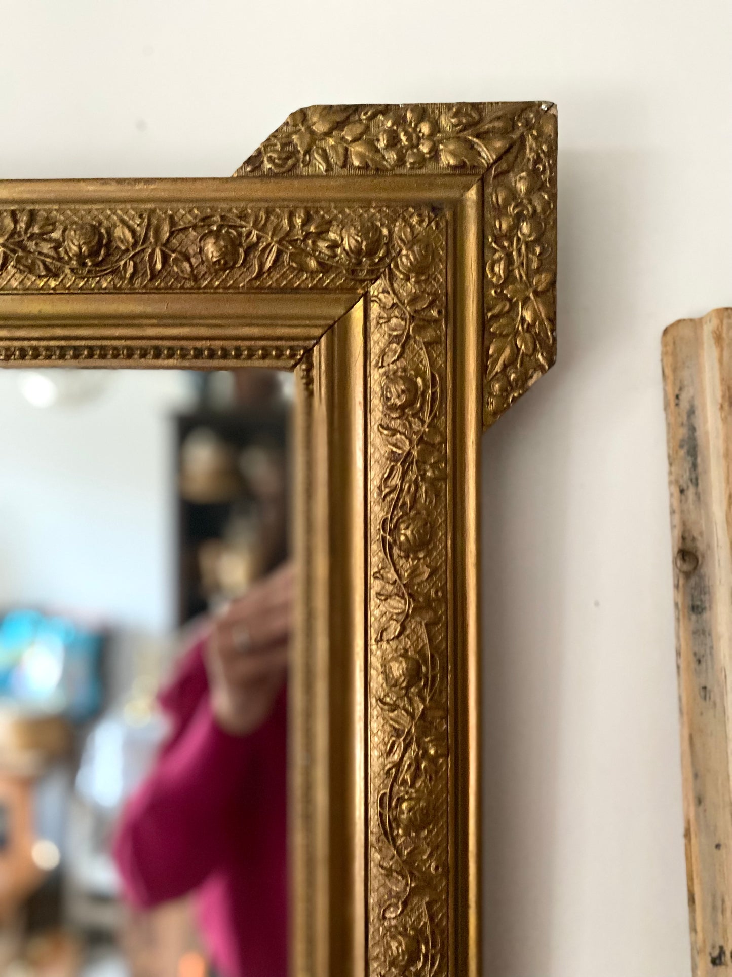 Miroir de style Louis XVI-Napoléon lll 1860-1870