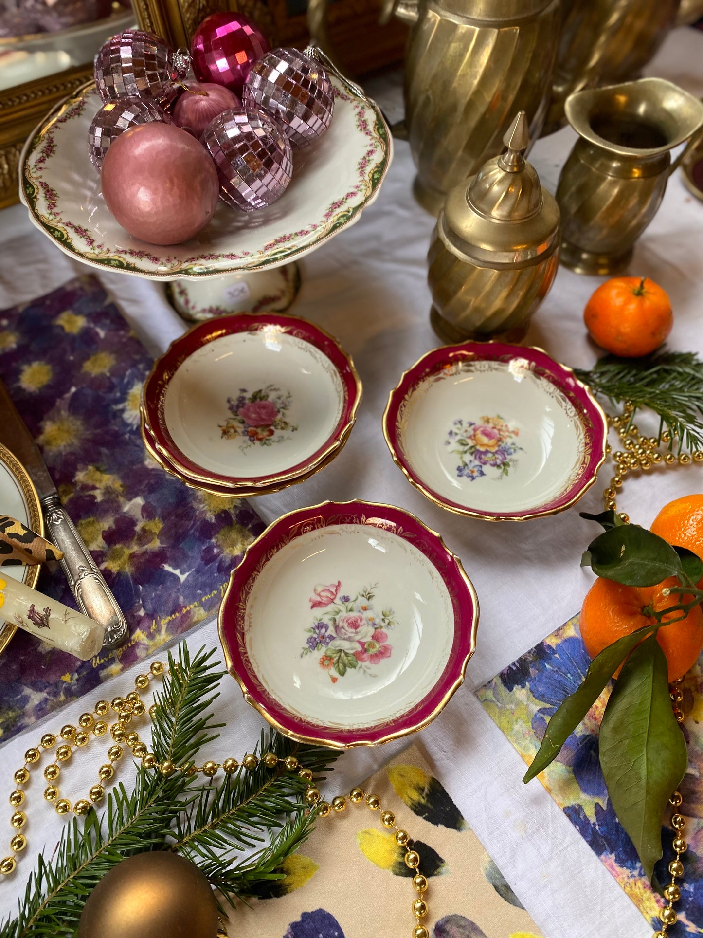 Ramequins en faïence ancienne