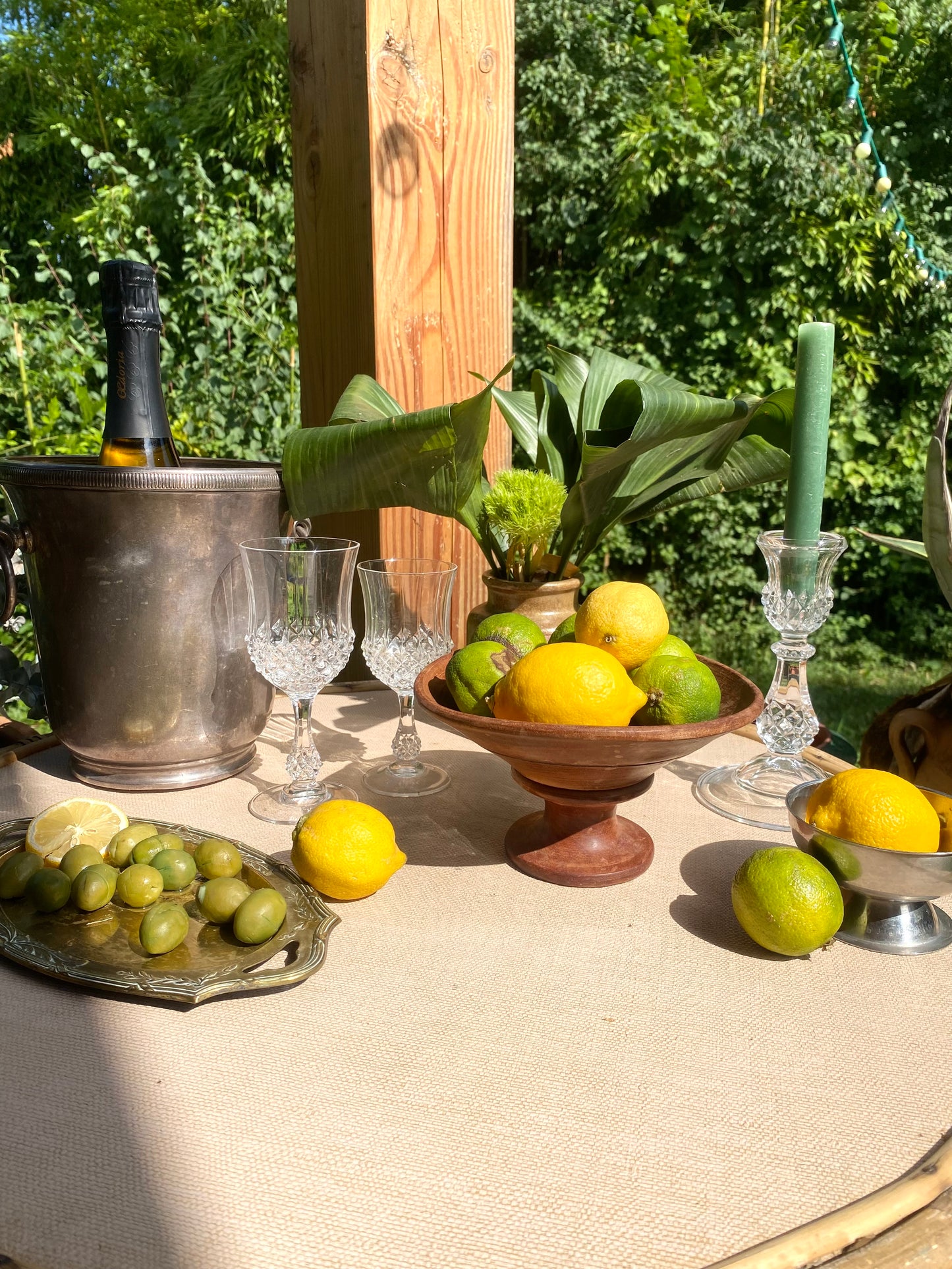 Coupe en bois ancien