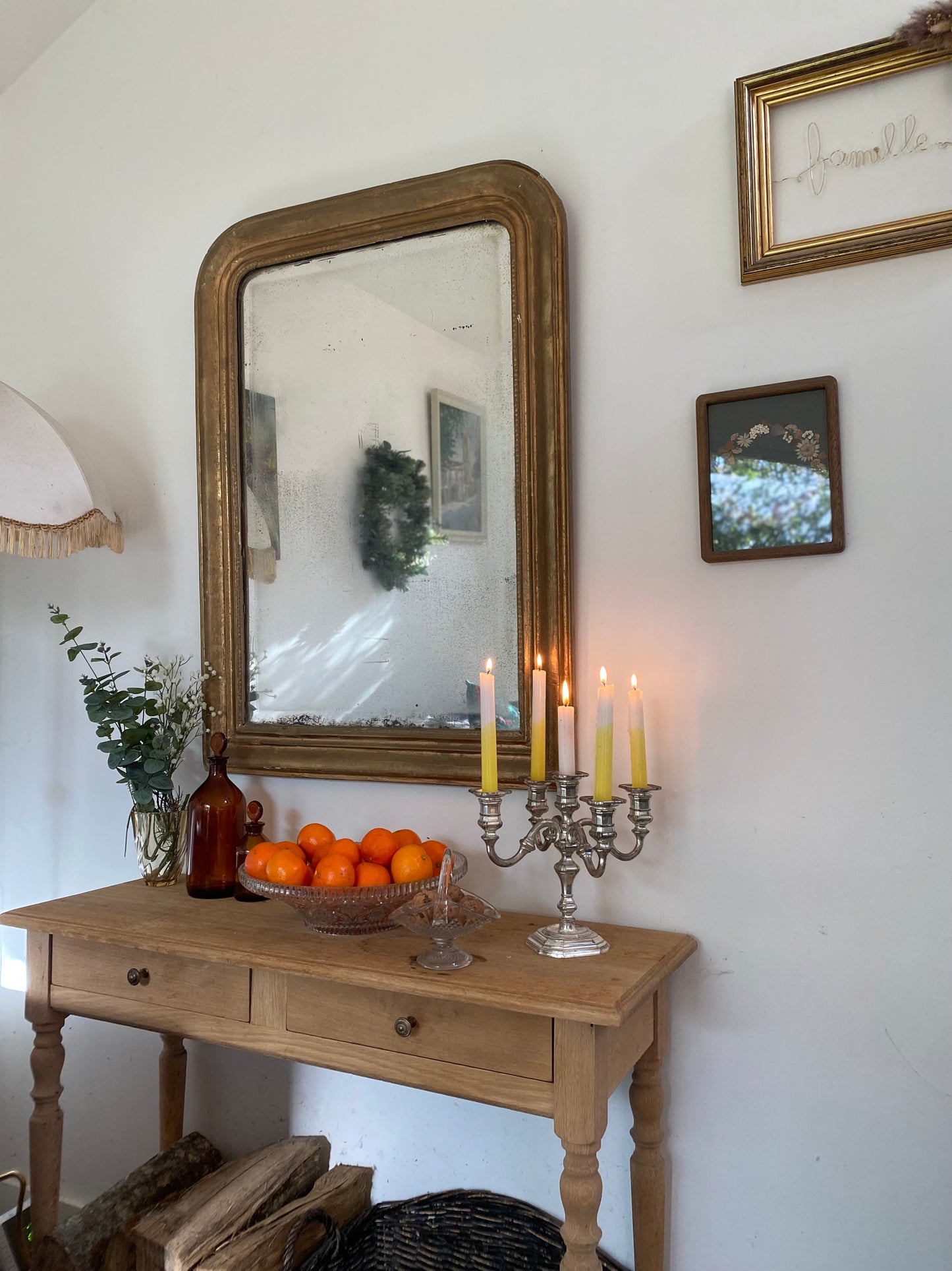 Candélabre ancien à cinq branches