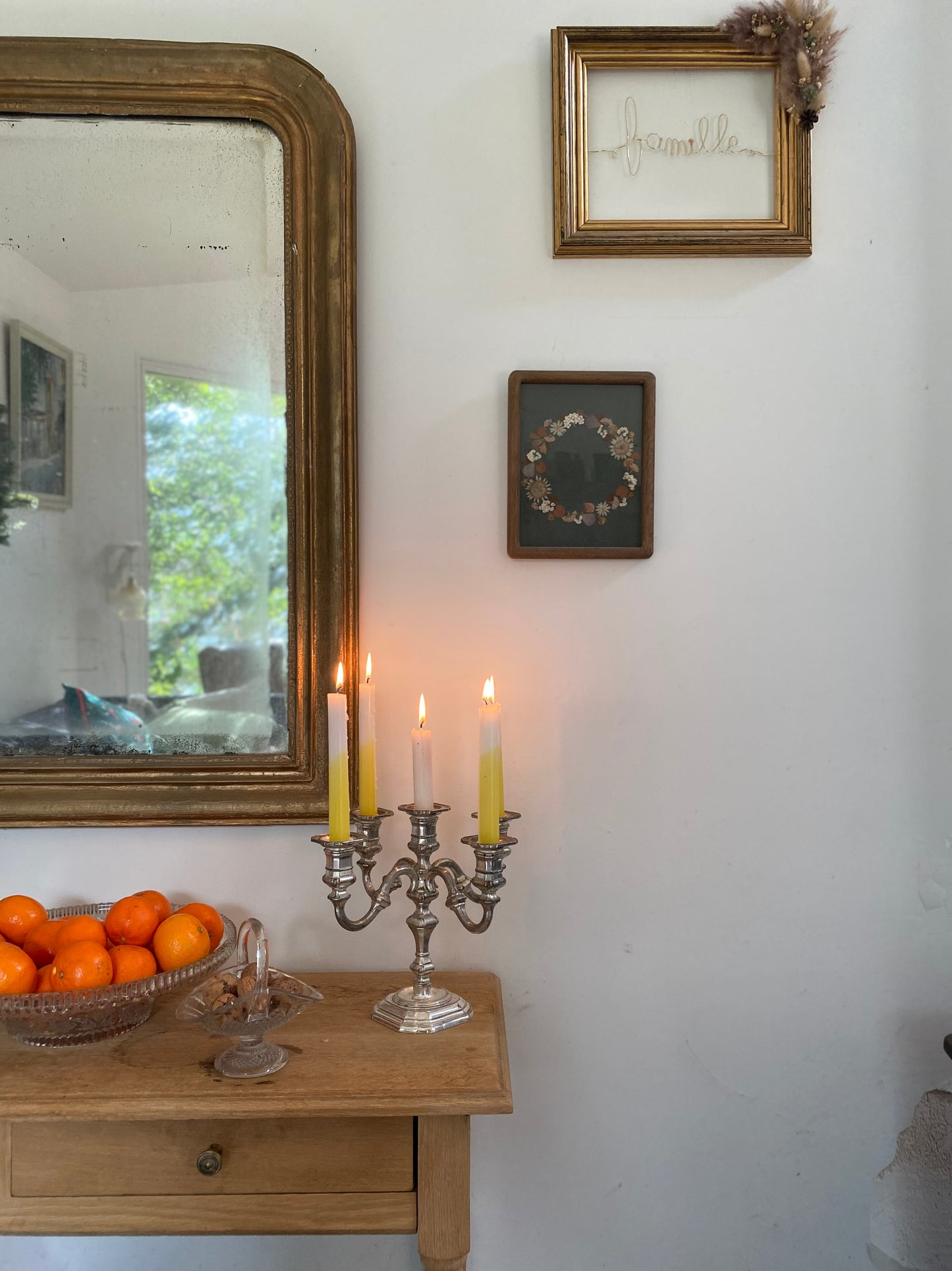 Candélabre ancien à cinq branches