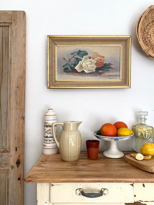 Huile sur toile ancienne