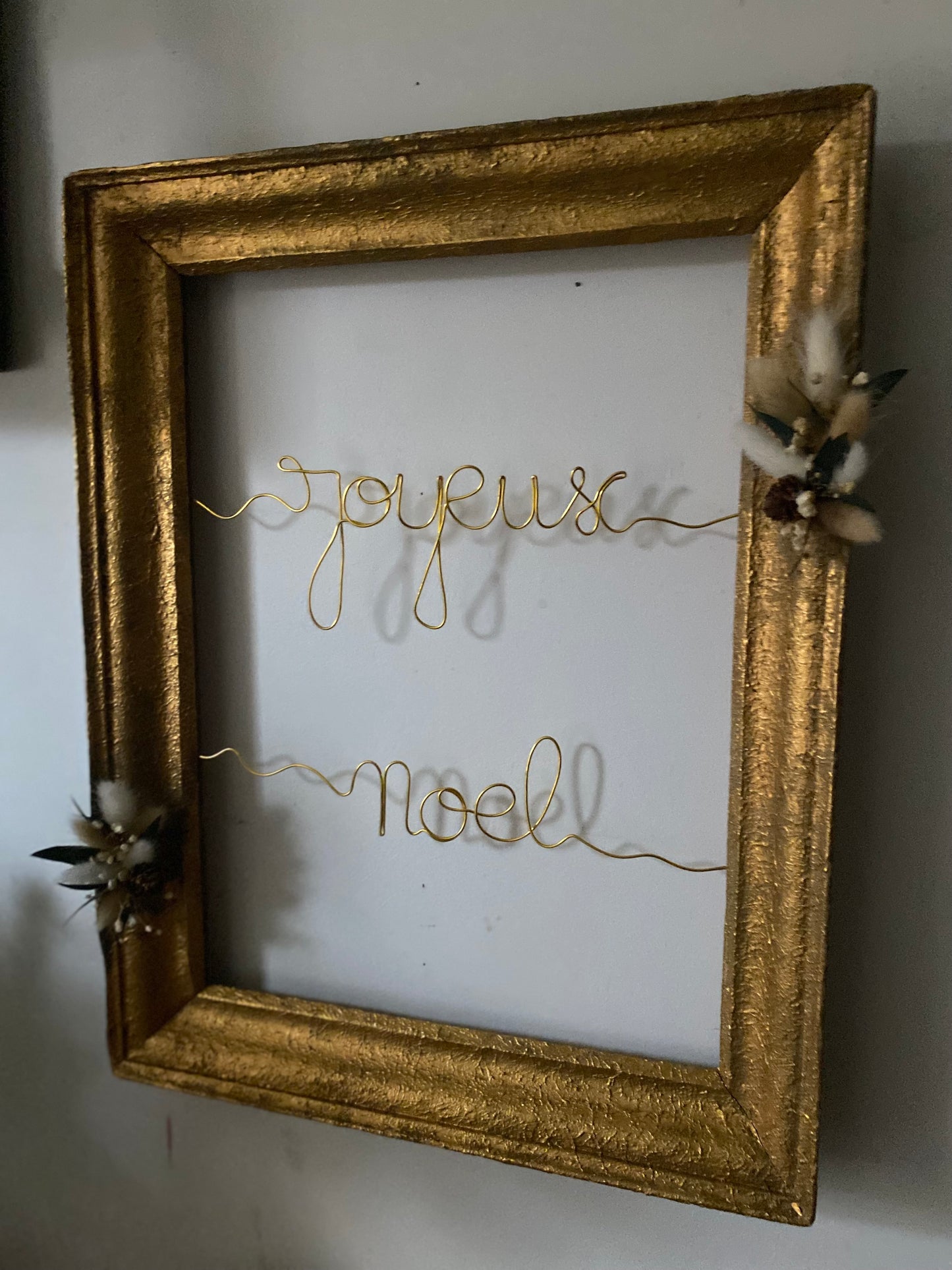 Cadre ancien décoré