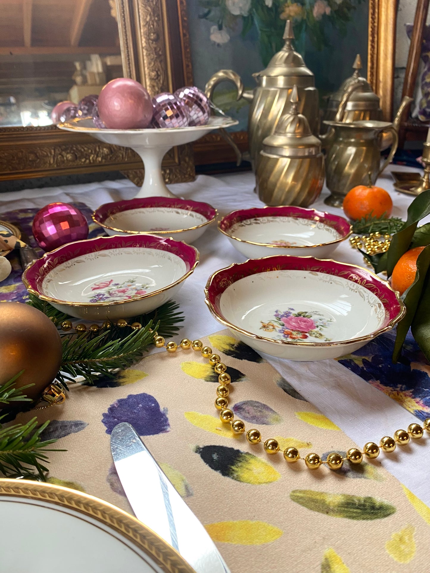 Ramequins en faïence ancienne