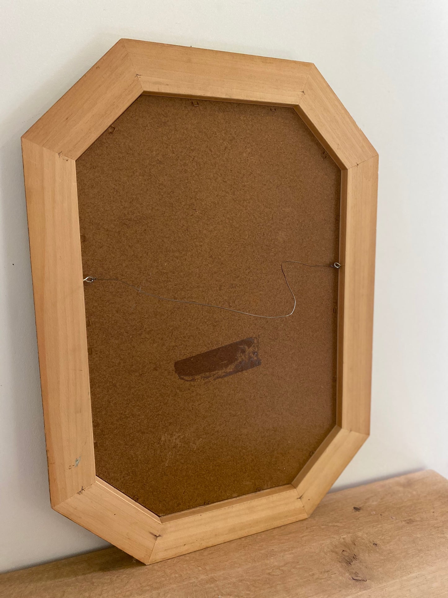 Miroir octogonal Art Déco ancien