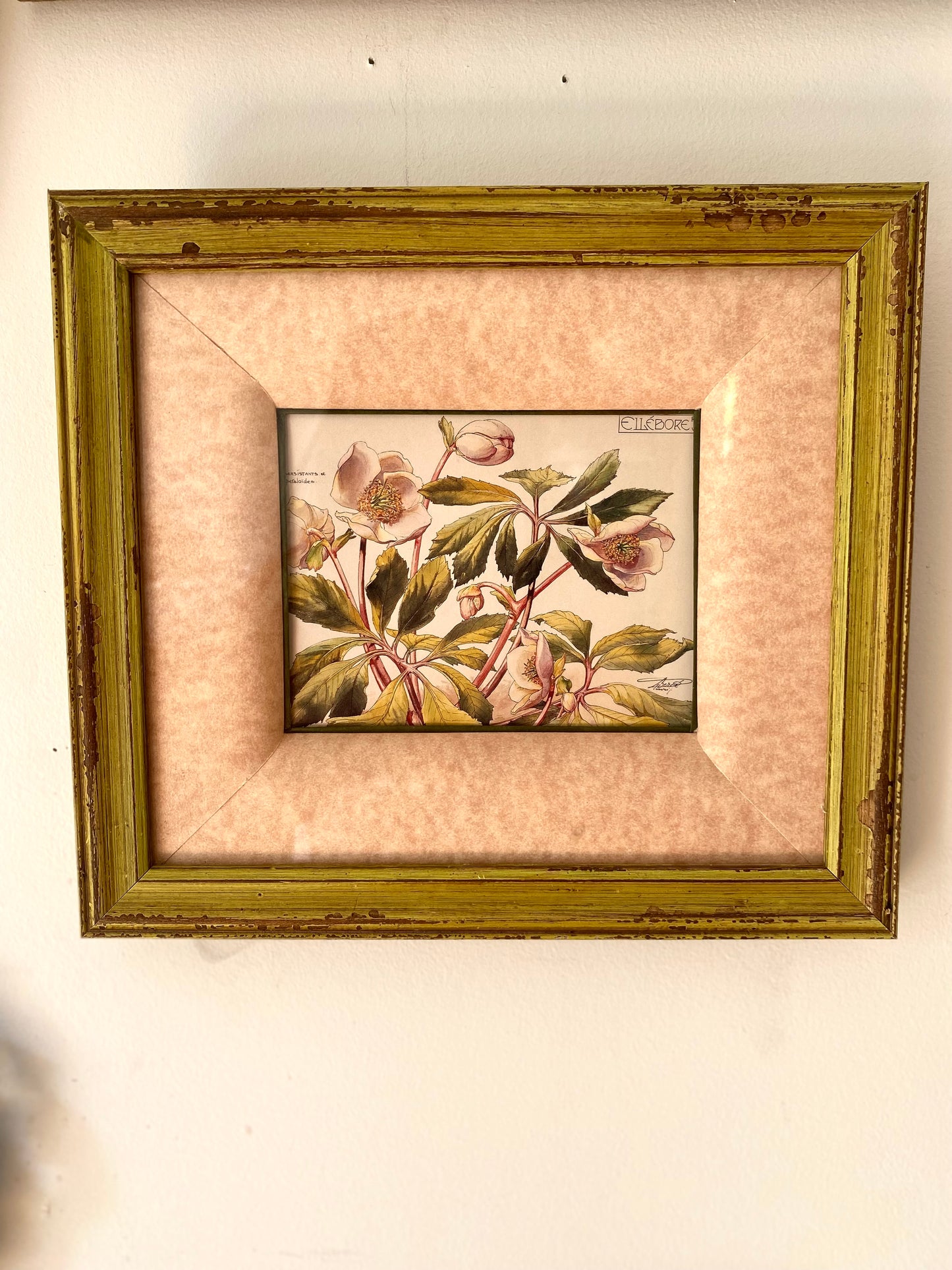 Trio de tableaux anciens