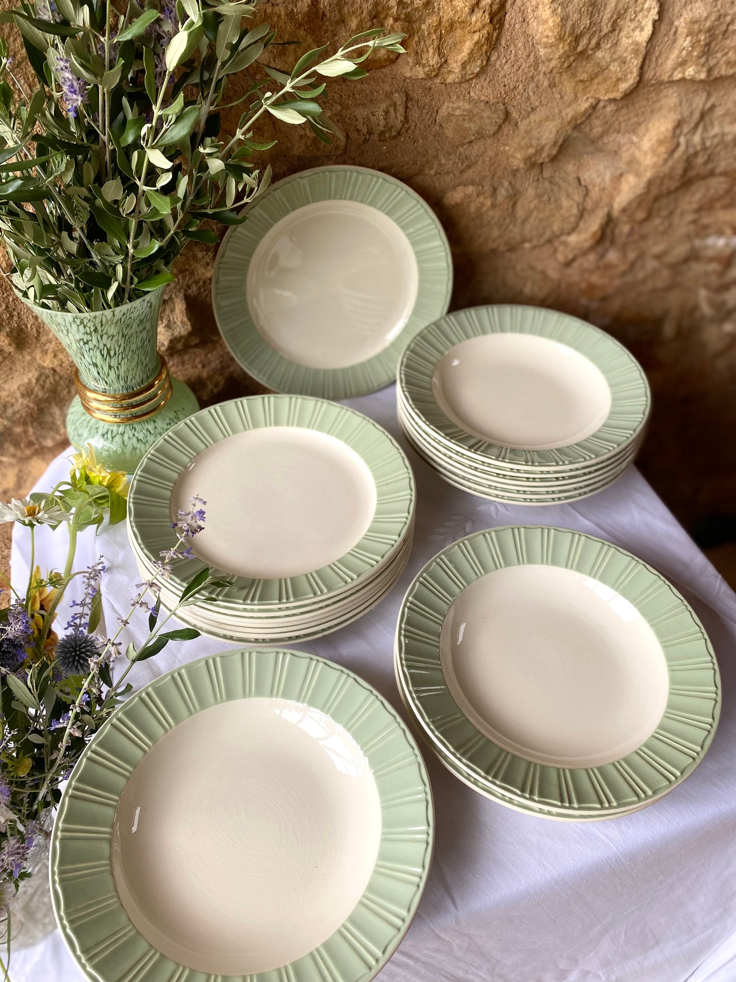 Service de vaisselle Villeroy & Boch, 24 pièces, Sarre-France (1948-1956)
