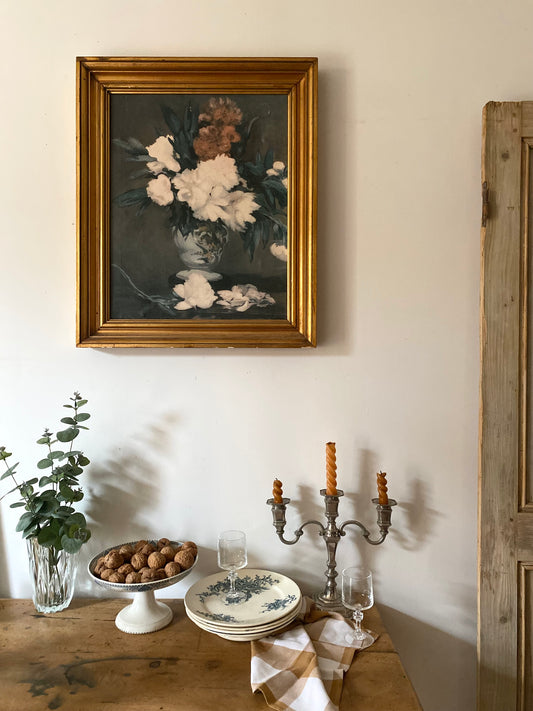 Nature morte classique Hermine de Boissony 1870/1890