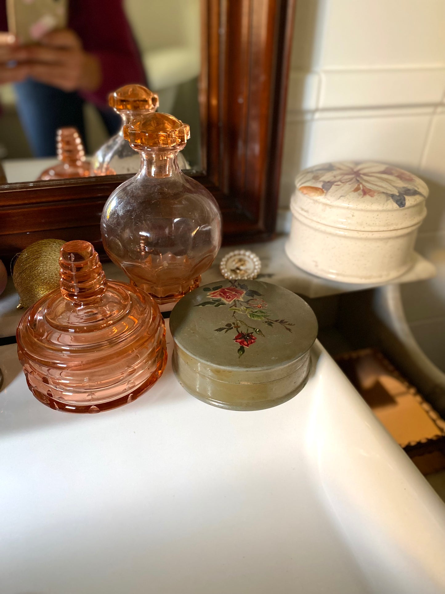 Flacon à parfum Art Déco