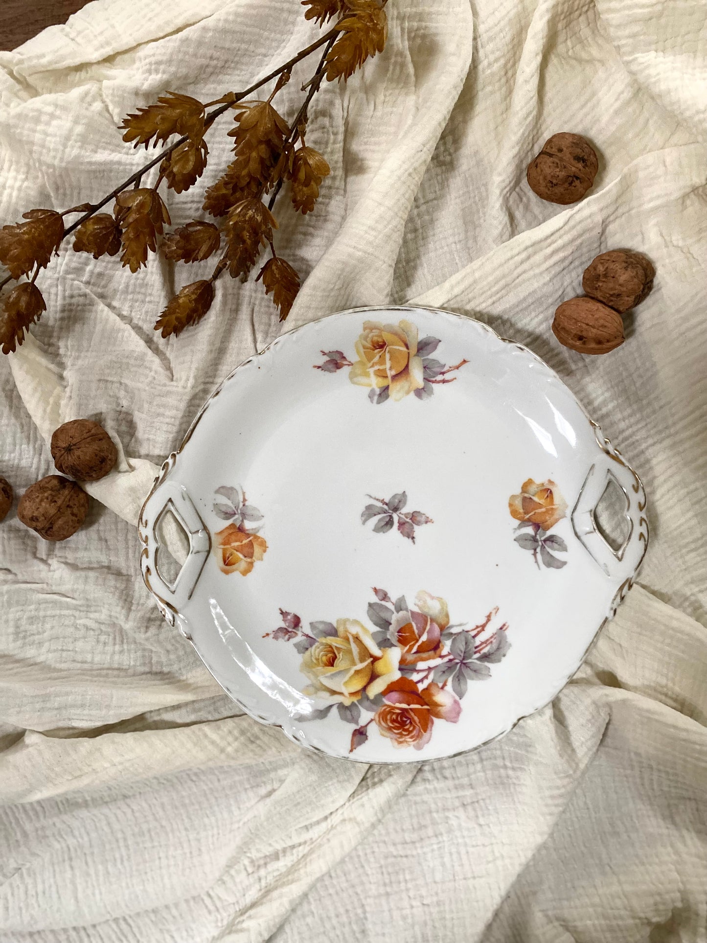 Plat de service ancien