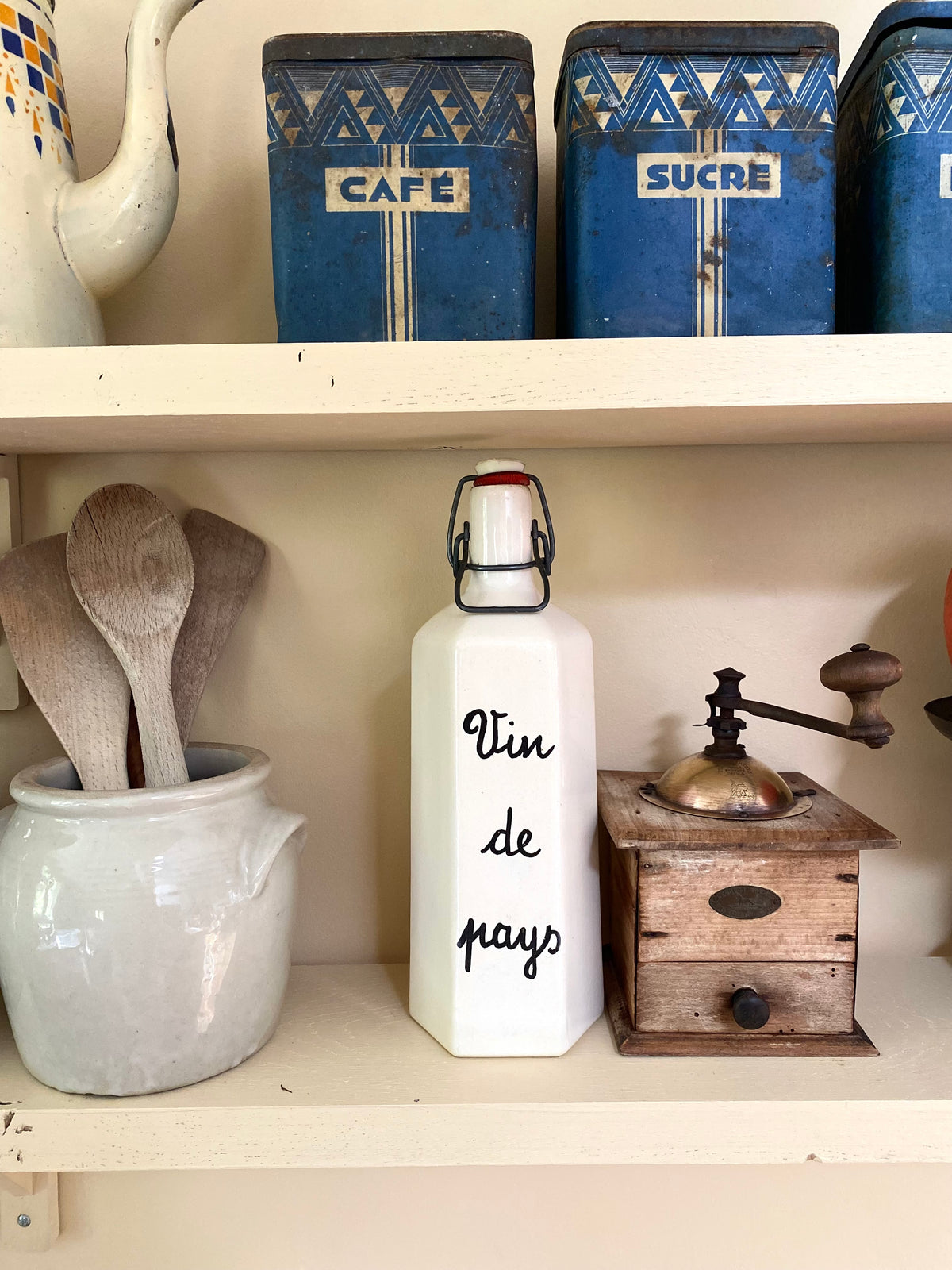 Bouteille en céramique « Vin de pays »
