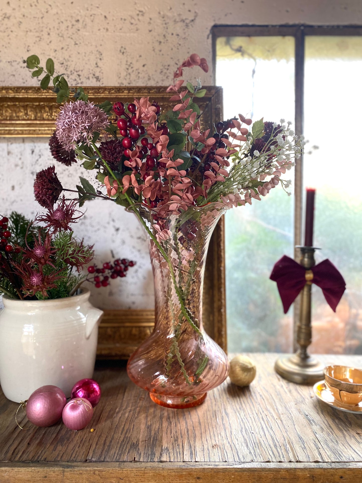 Grand vase Art Déco ancien