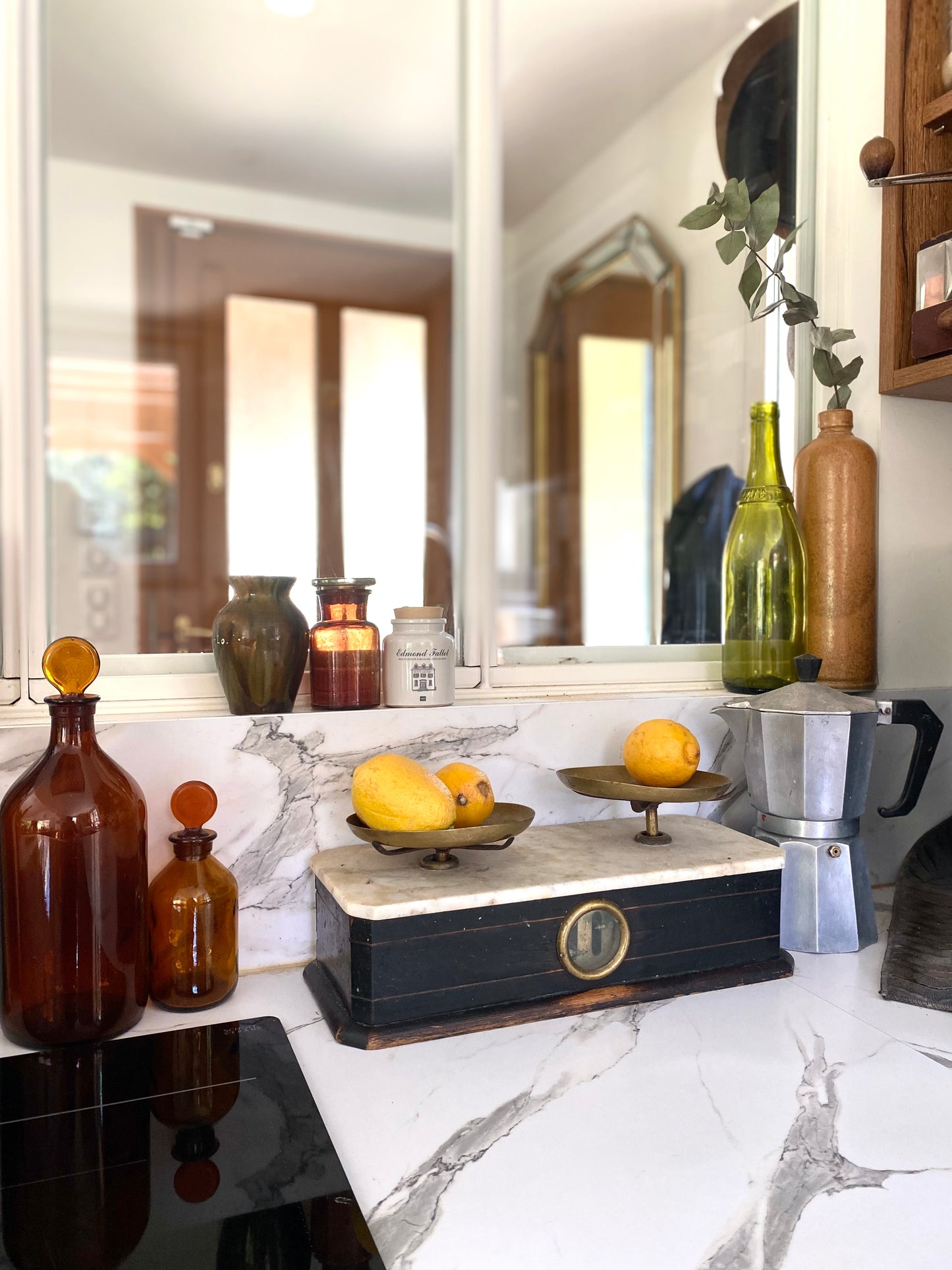 Duo de flacons d’apothicaire - 1930