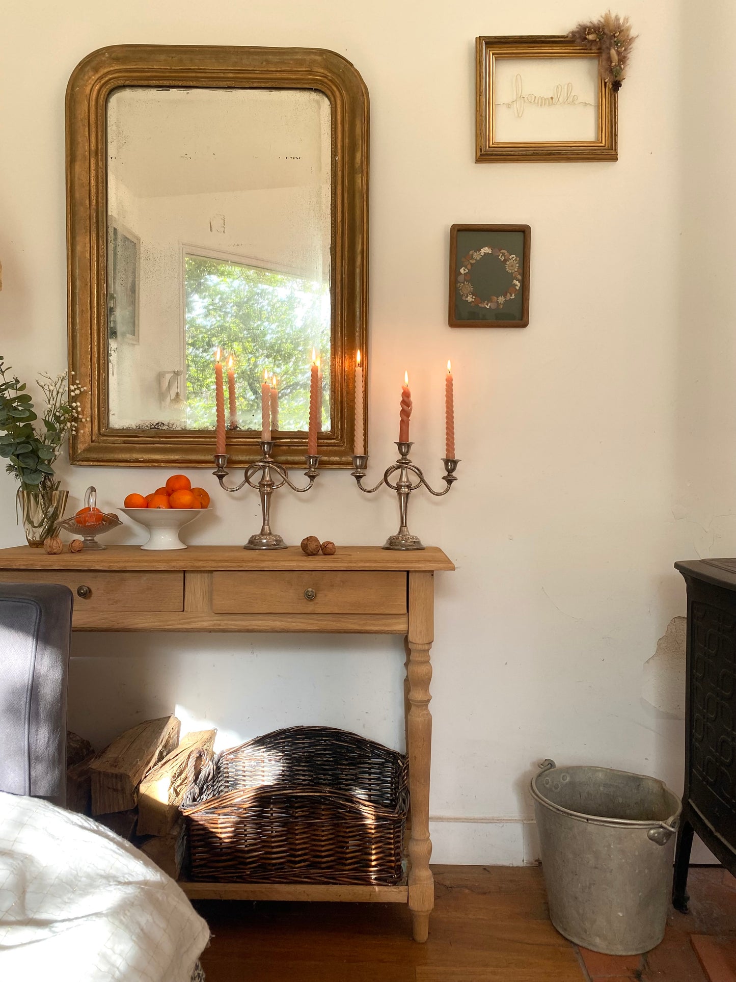 Paire de candélabres à trois branches