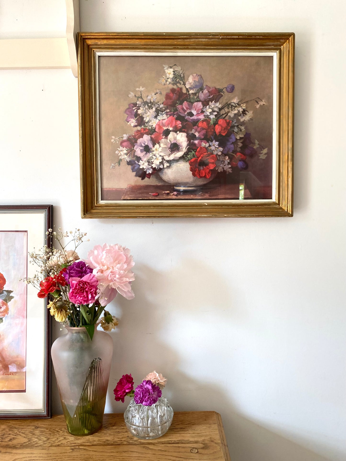 Huile sur toile ancienne encadrée