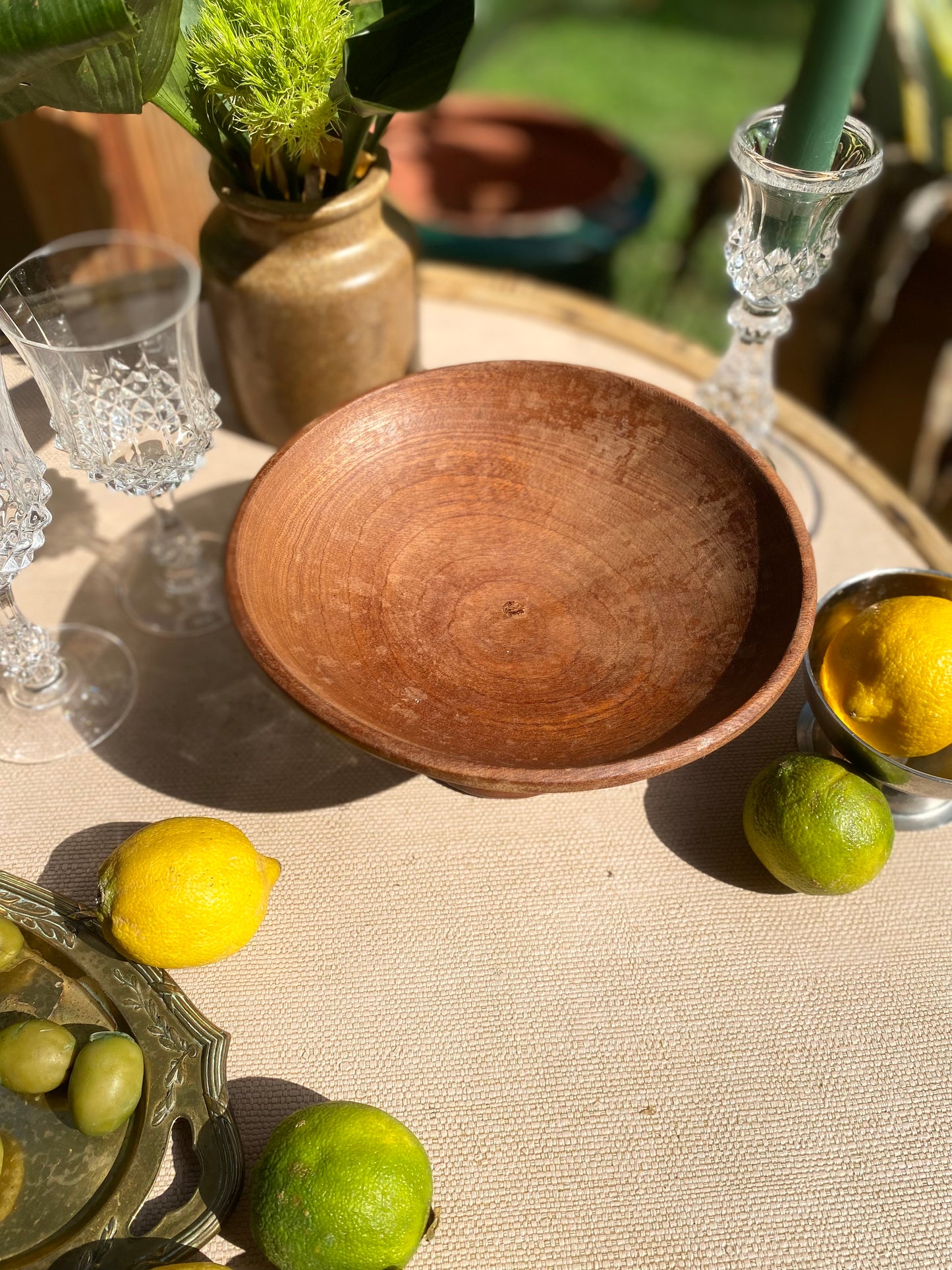 Coupe en bois ancien