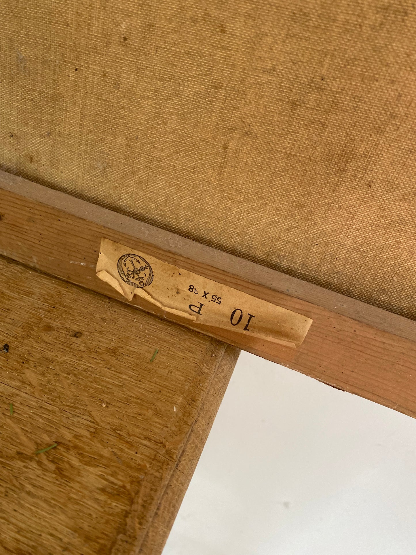 Portrait de jeune femme à la rose – Huile sur toile XIXe/XXe