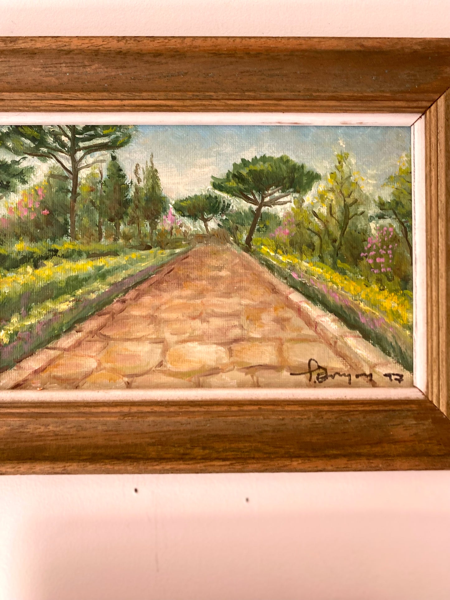 Trio de tableaux anciens