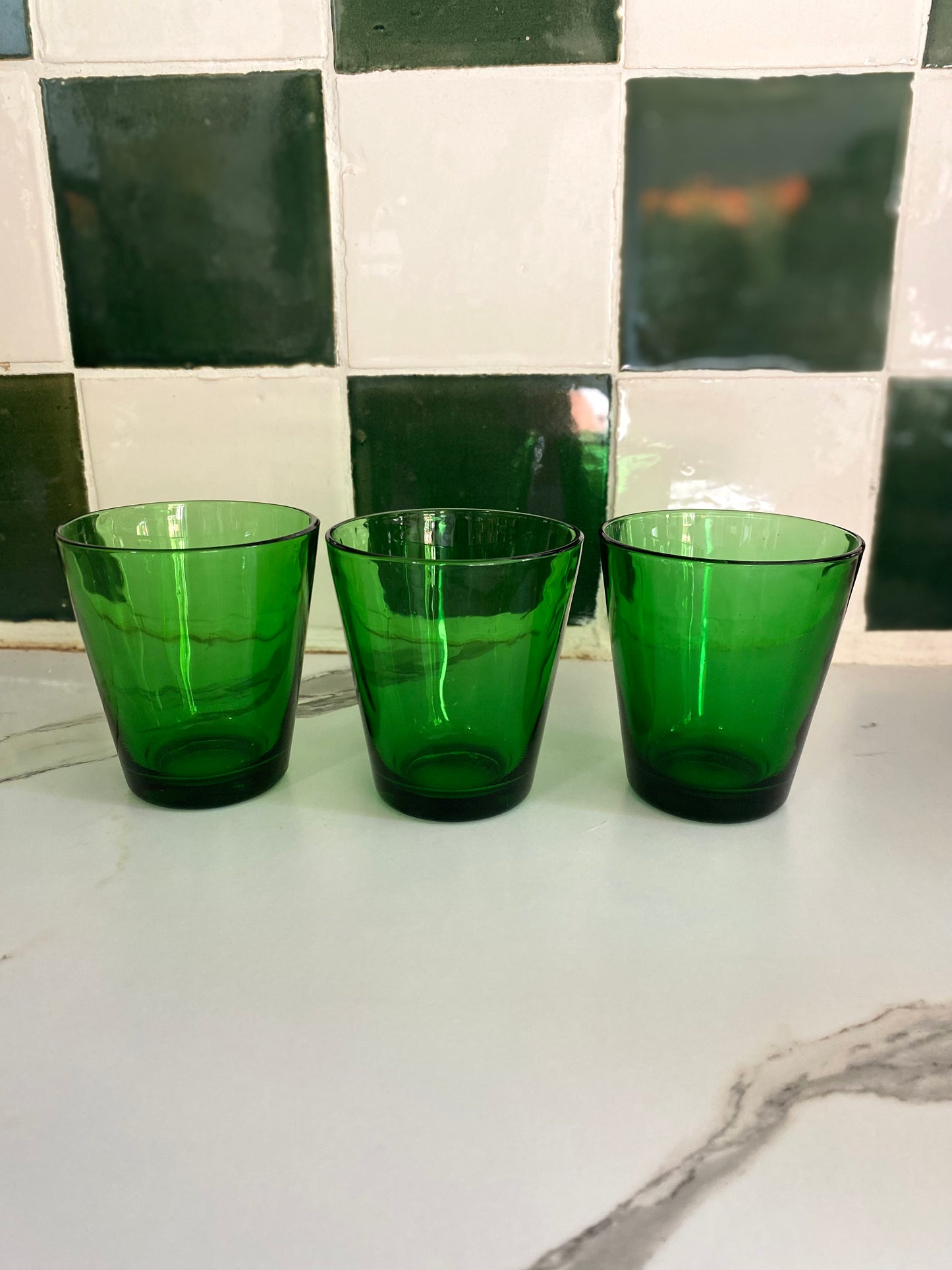 Service 9 petits verres vintage