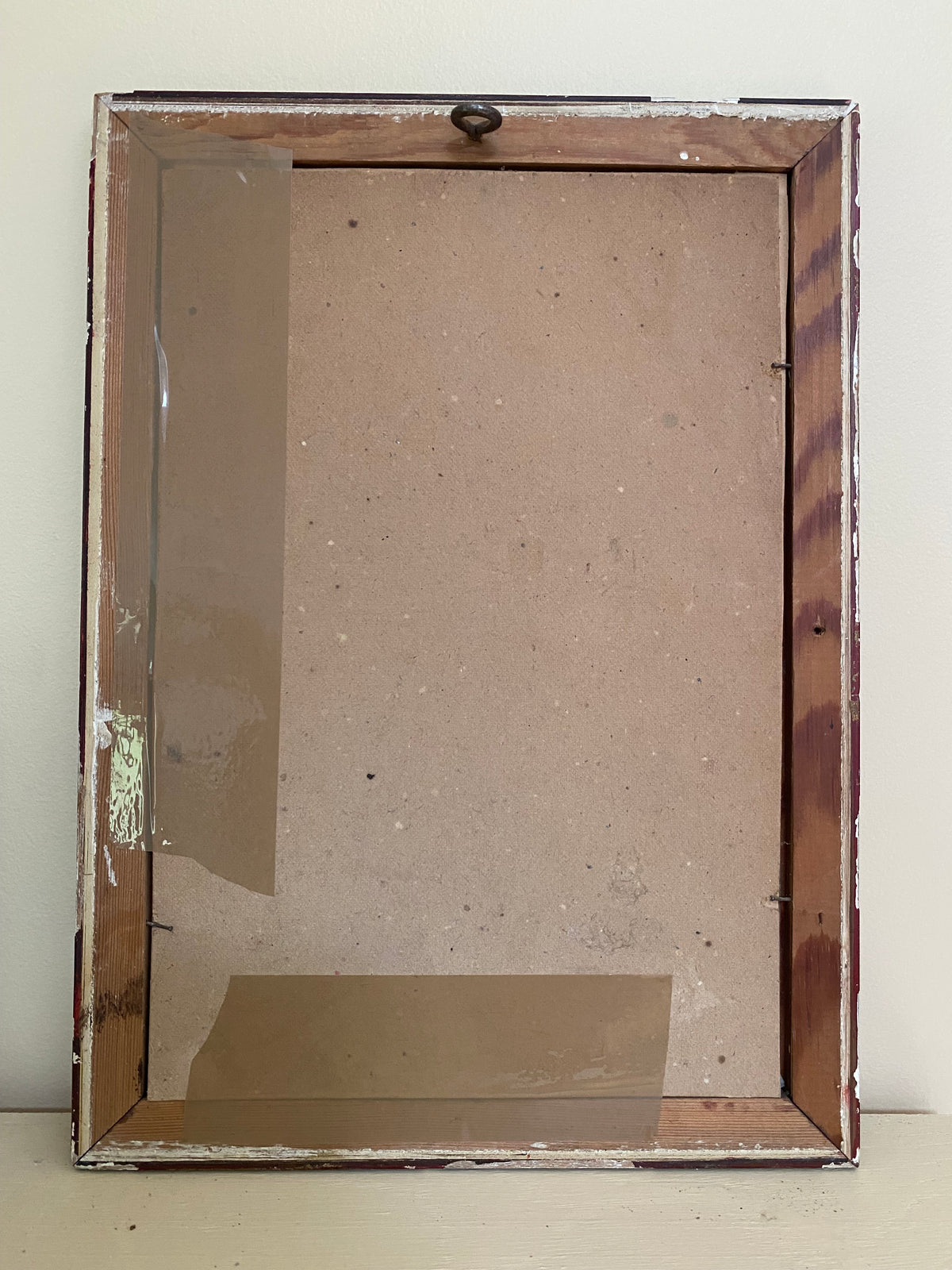 Aquarelle ancienne monogrammée, première moitié du XXe siècle