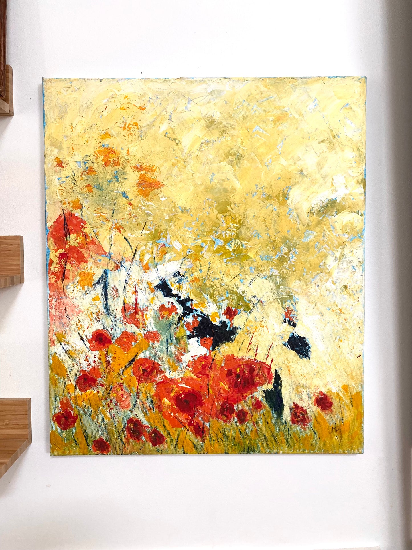 Huile sur toile vintage