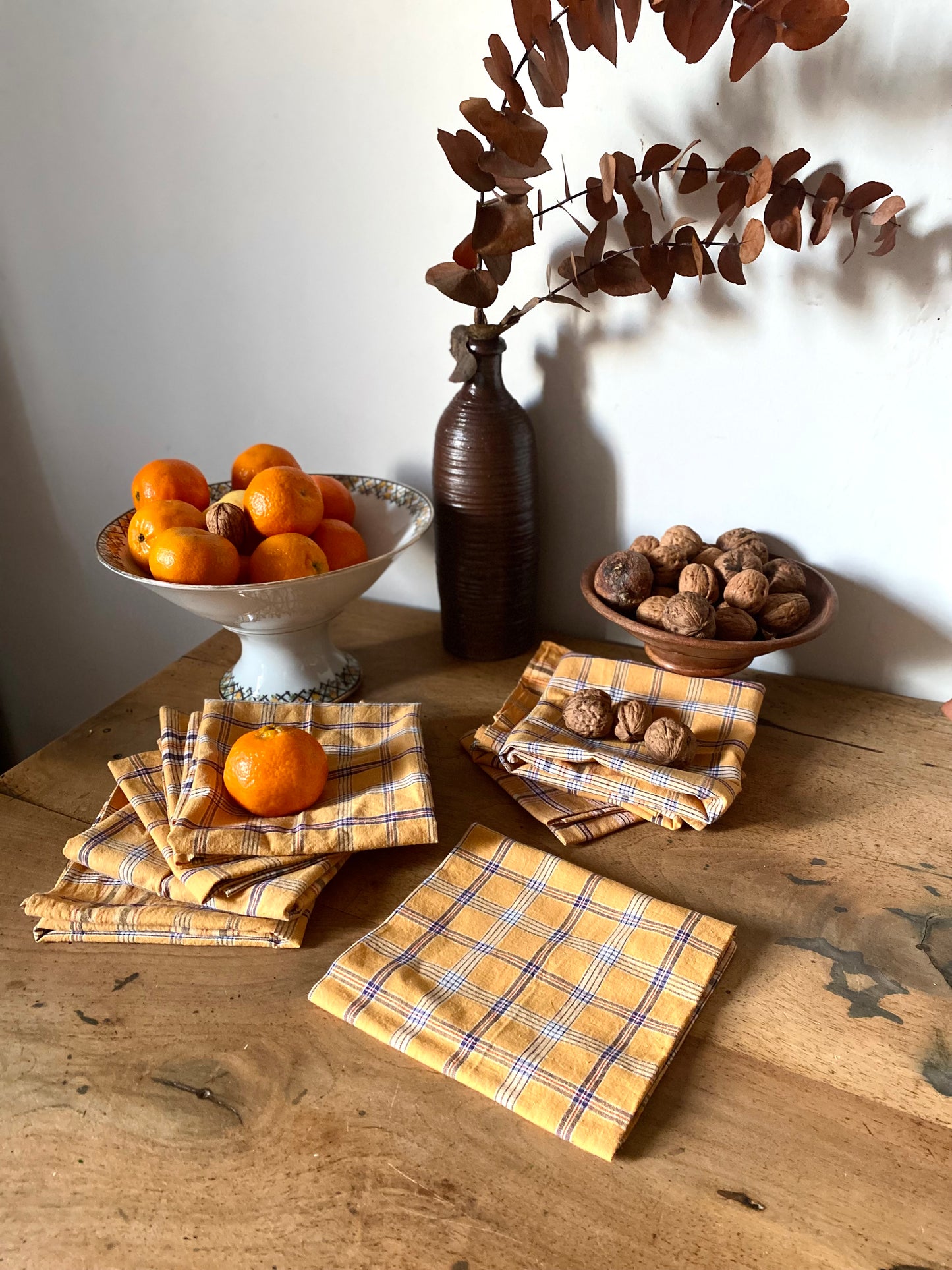 Serviettes de table vintage