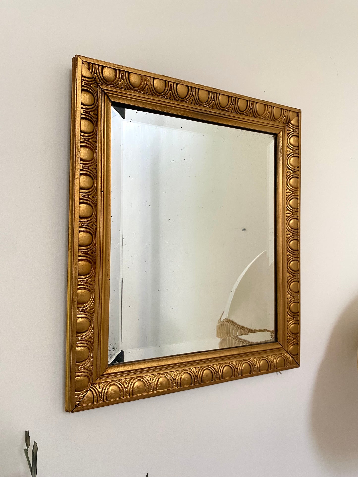 Miroir ancien rectangulaire