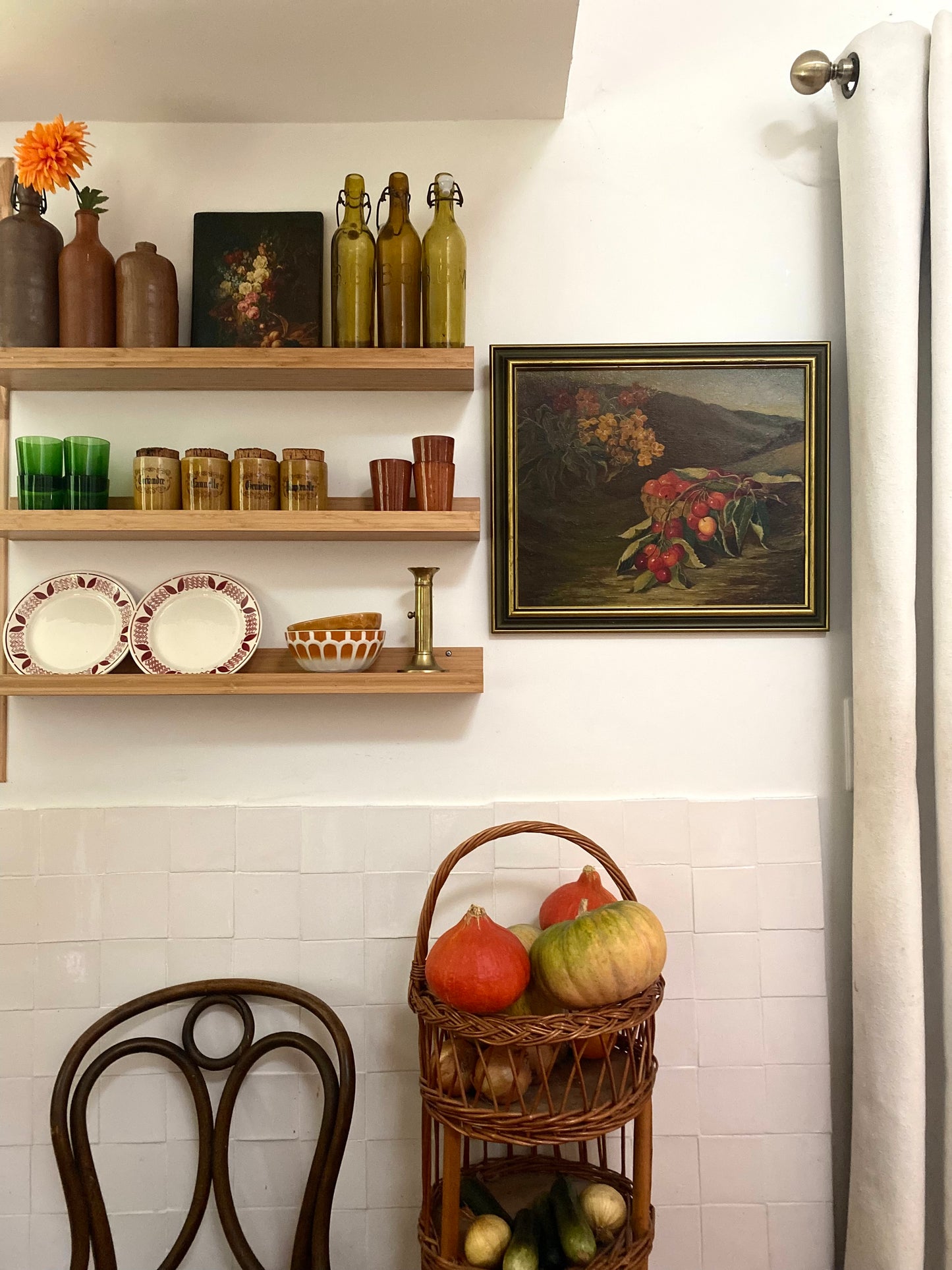 Nature morte à l’huile ancienne