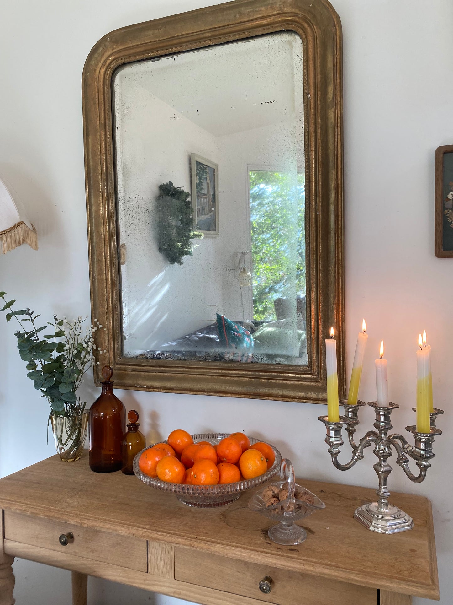 Candélabre ancien à cinq branches