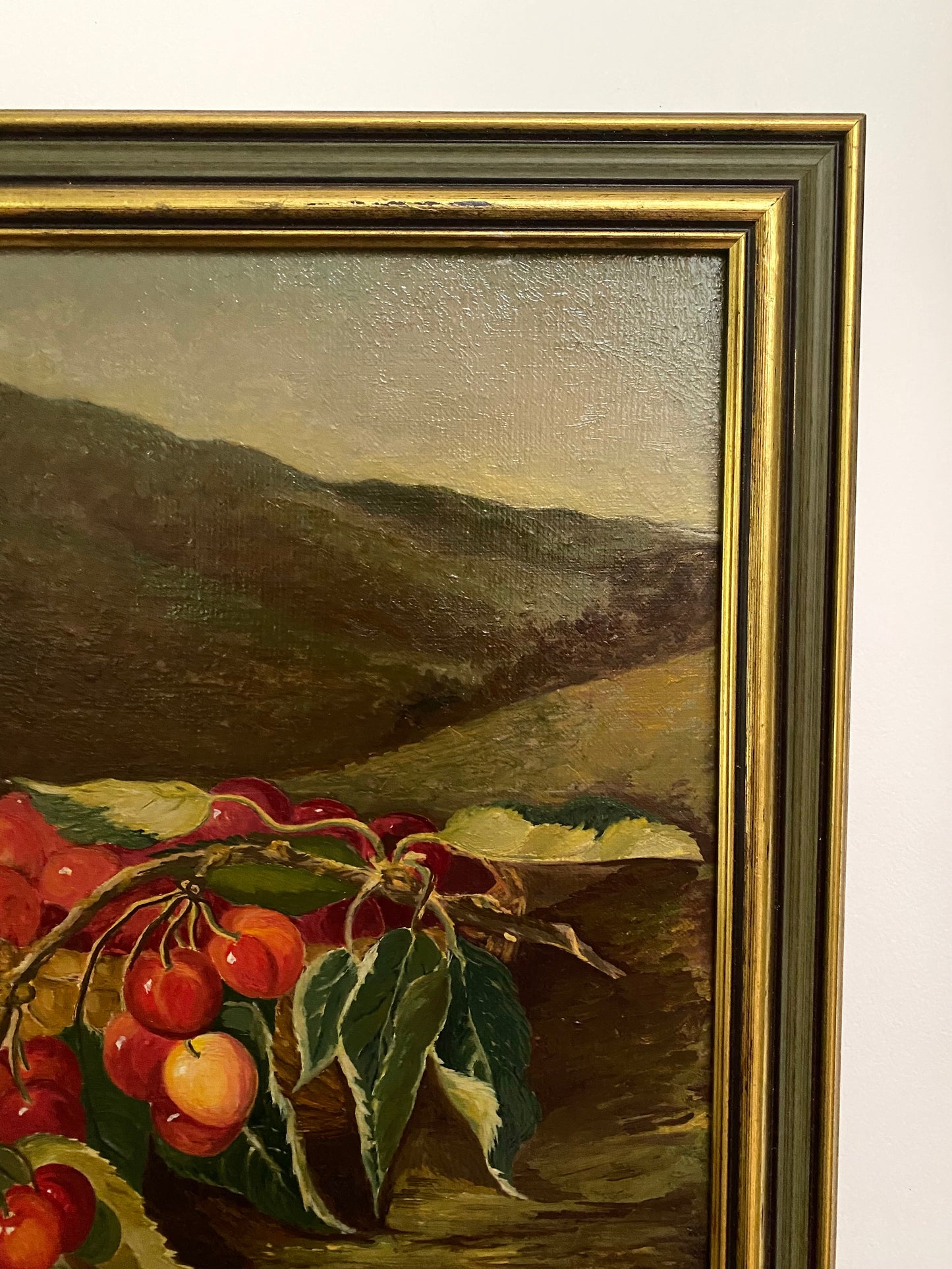 Nature morte à l’huile ancienne