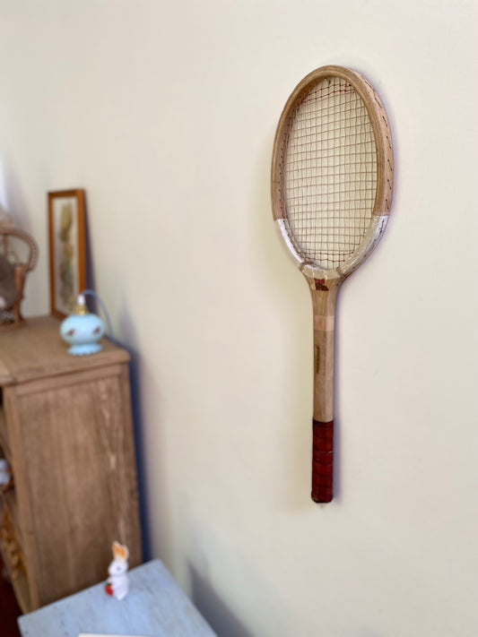 Raquette de tennis vintage