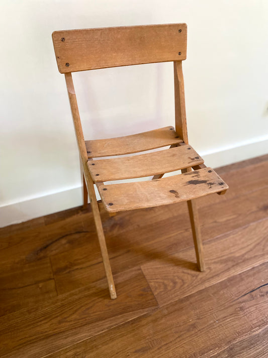 Chaise scandinave vintage pour enfant