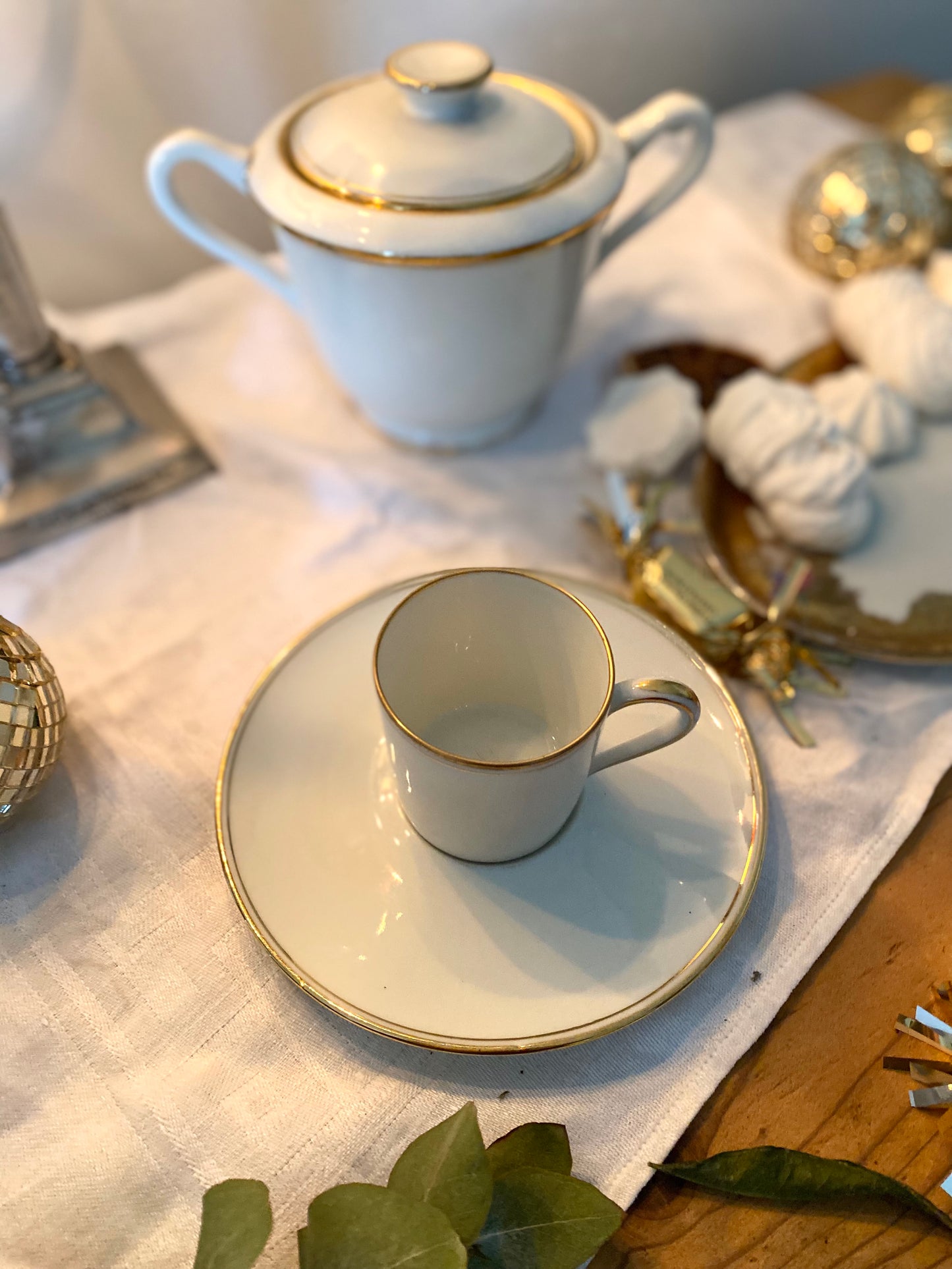 Tasses à café Vintage en verre, taupe, ens. de 2 Tasses à café Vintage en verre, taupe, ens. de 2
