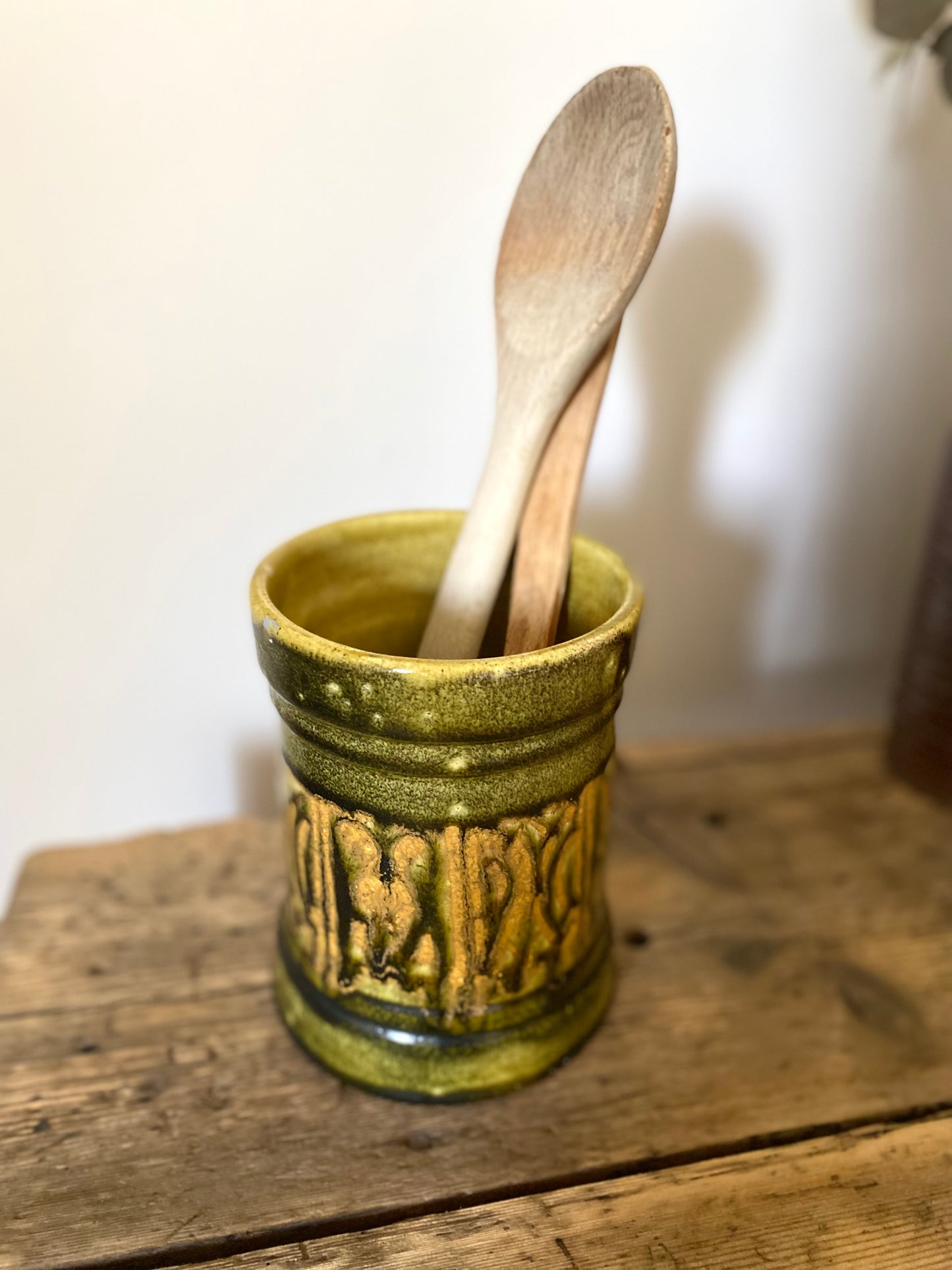 Pot à spatule en céramique vernissée