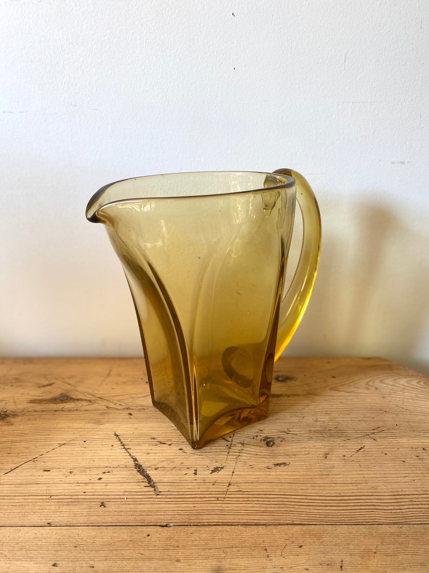 Carafe en verre vintage